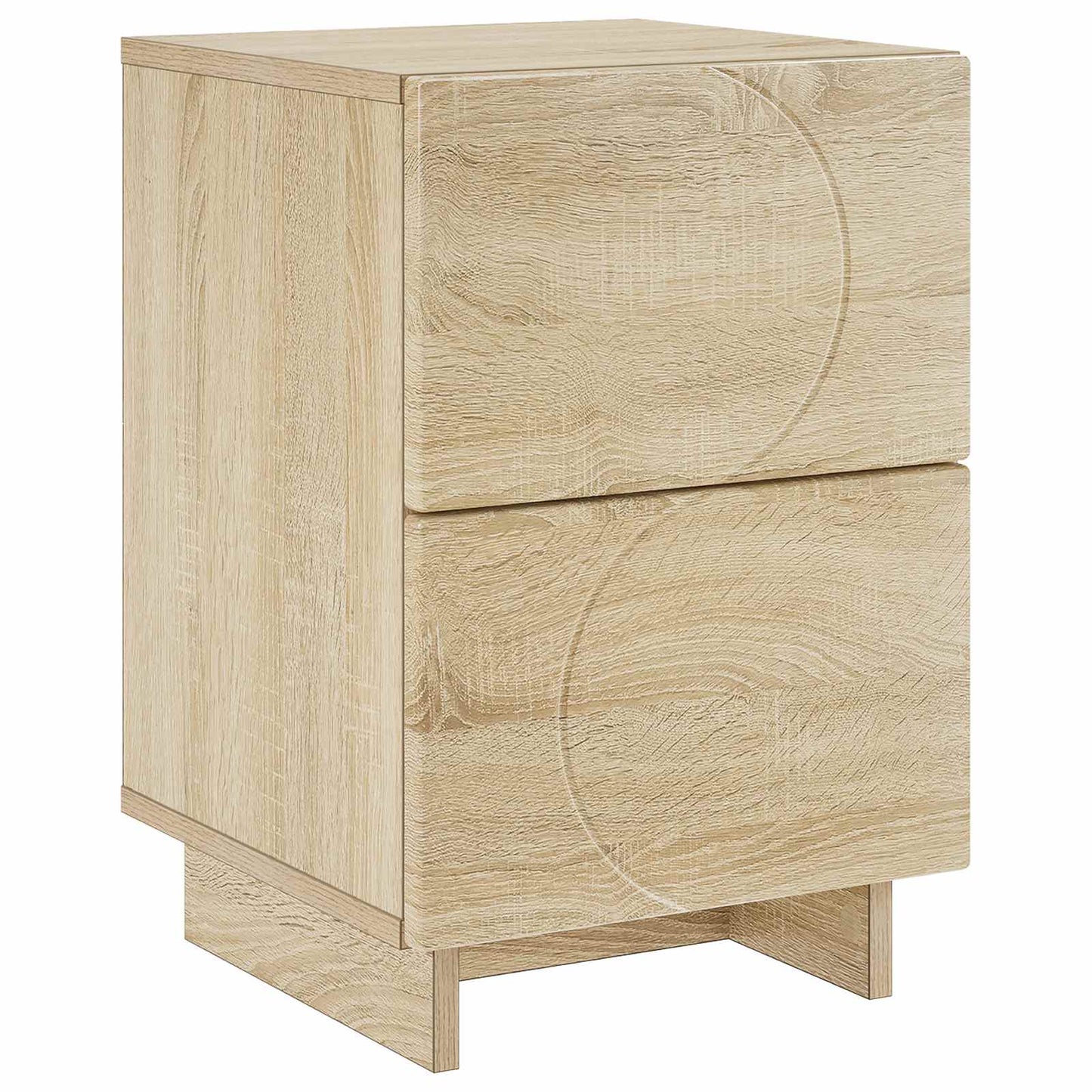 Nattbordskap Sonoma eik 33,5 x 34,5 x 50 cm Konstruert tre