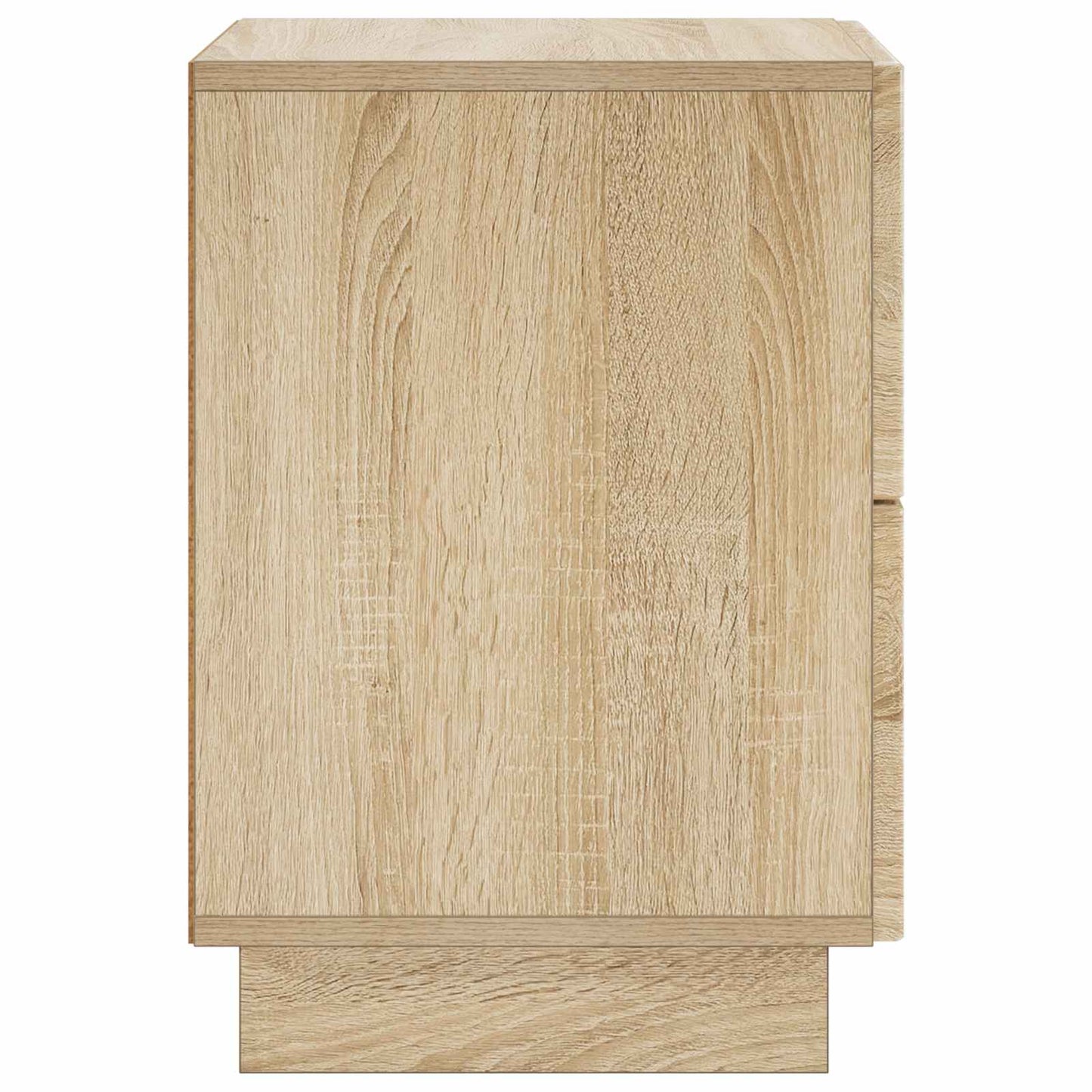 Nattbordskap 2 stk. Sonoma eik 33,5 x 34,5 x 50 cm
