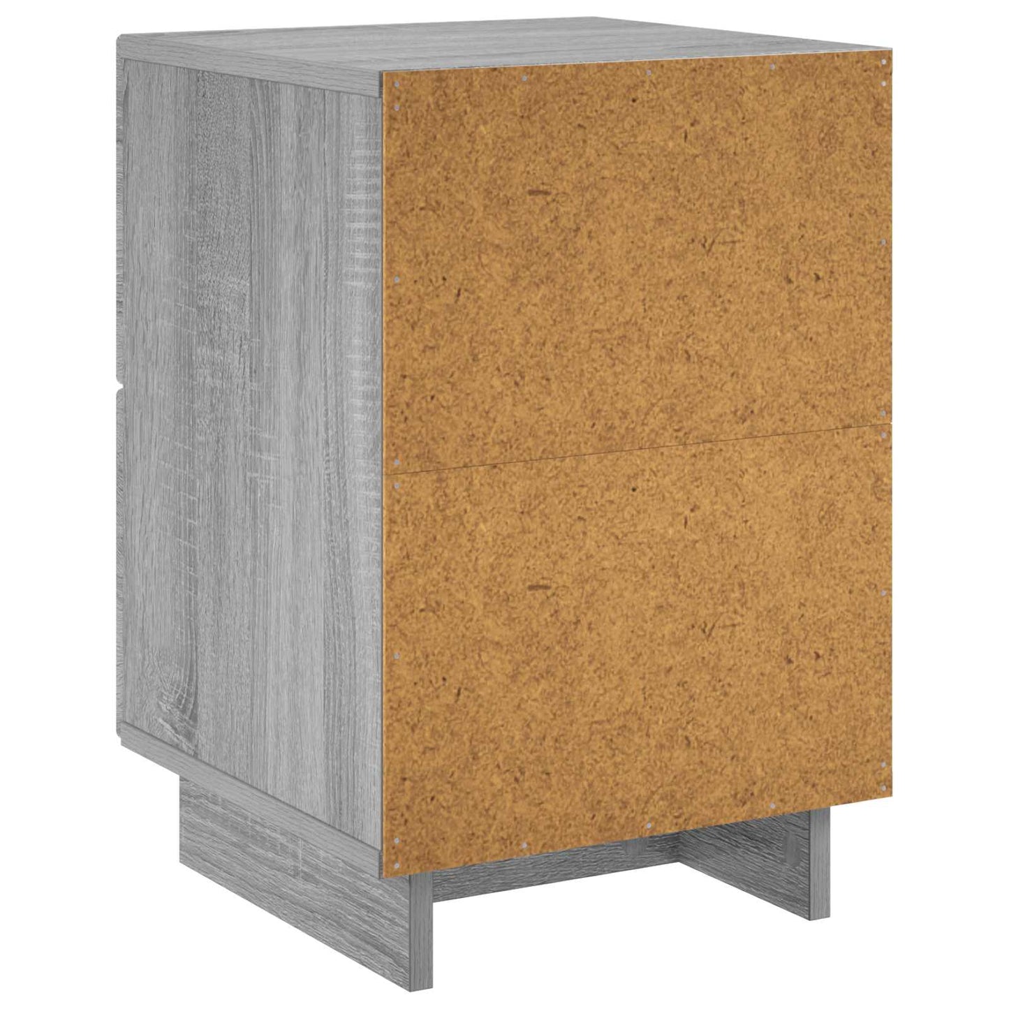 Nattbordskap Grå Sonoma 33,5 x 34,5 x 50 cm Konstruert tre