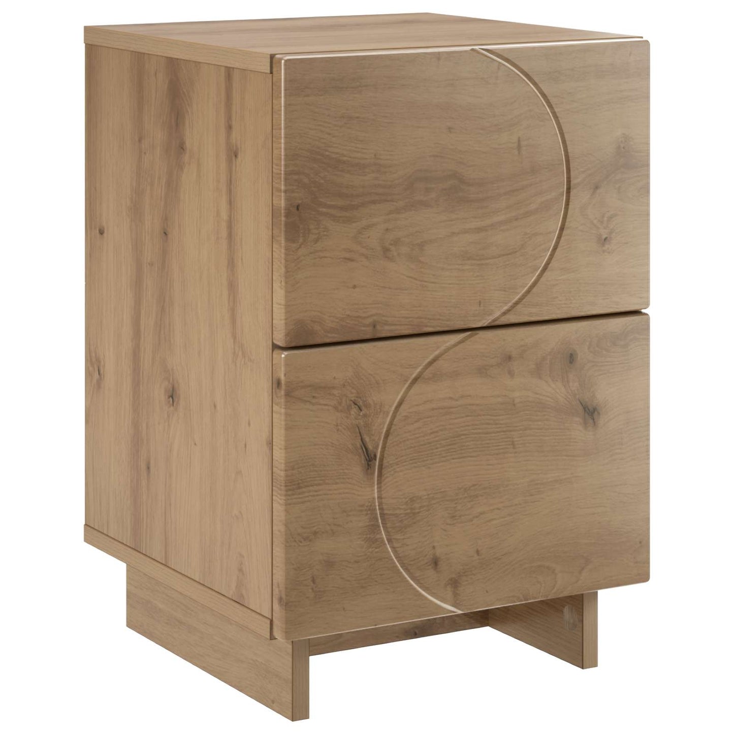 Nattbordskap Artisan eik 33,5 x 34,5 x 50 cm Konstruert tre