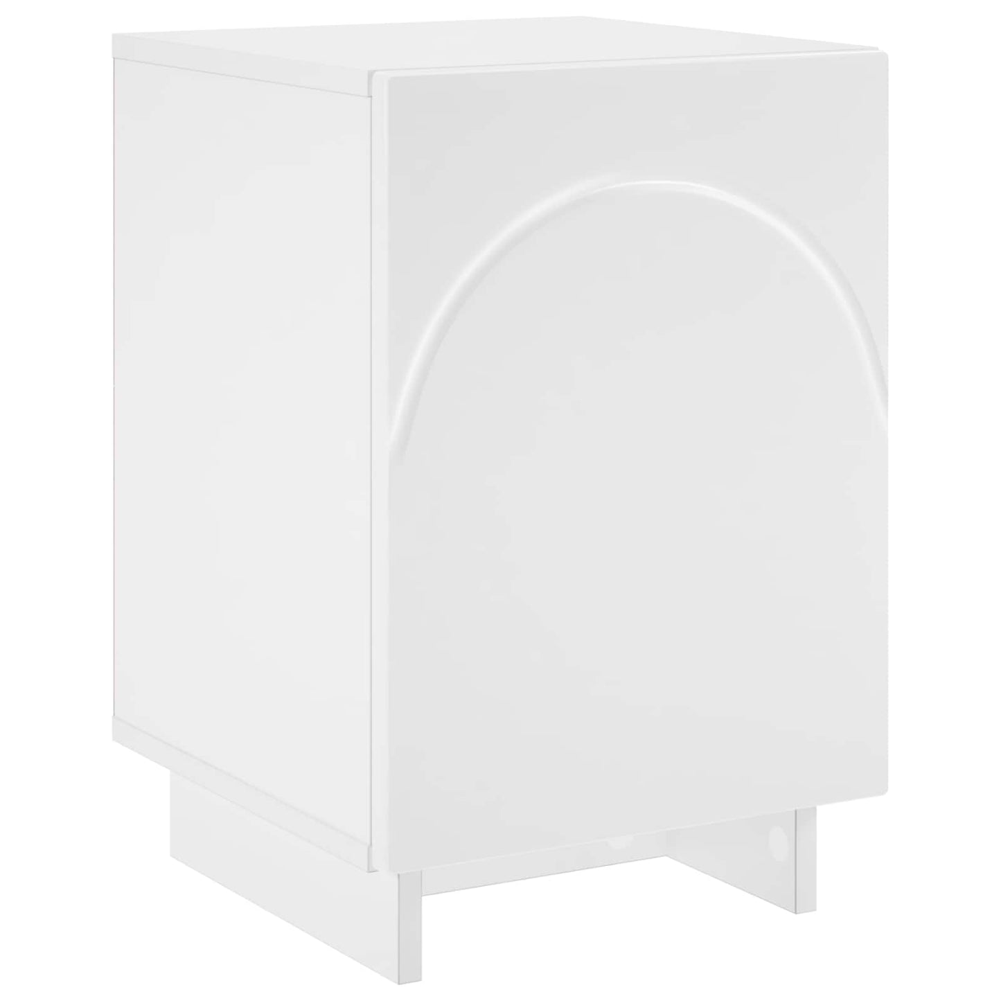 Nattbordskap Hvit 33,5 x 34,5 x 50 cm Konstruert tre