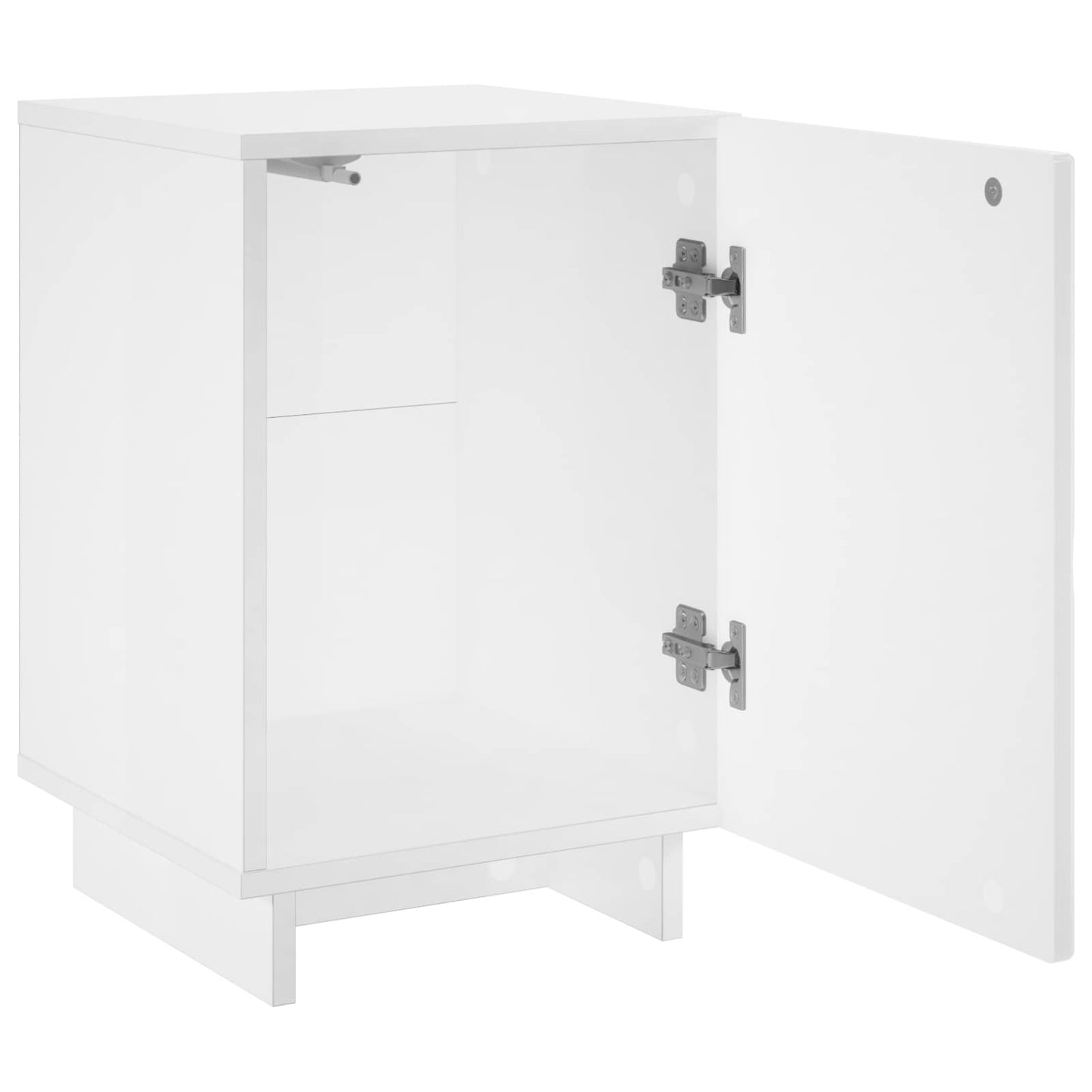 Nattbordskap 2 pcs Hvit 33,5 x 34,5 x 50 cm Konstruert tre