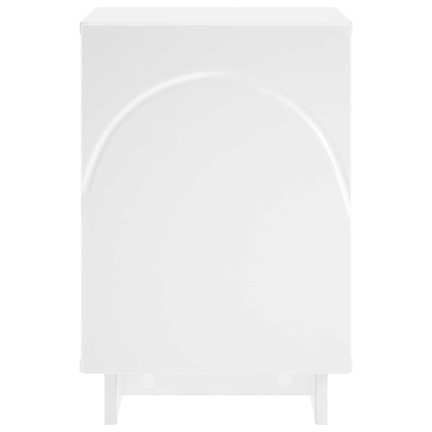 Nattbordskap 2 pcs Hvit 33,5 x 34,5 x 50 cm Konstruert tre