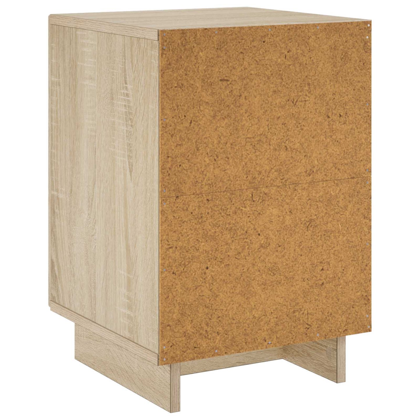 Nattbordskap 2 pcs Sonoma eik 33,5 x 34,5 x 50 cm