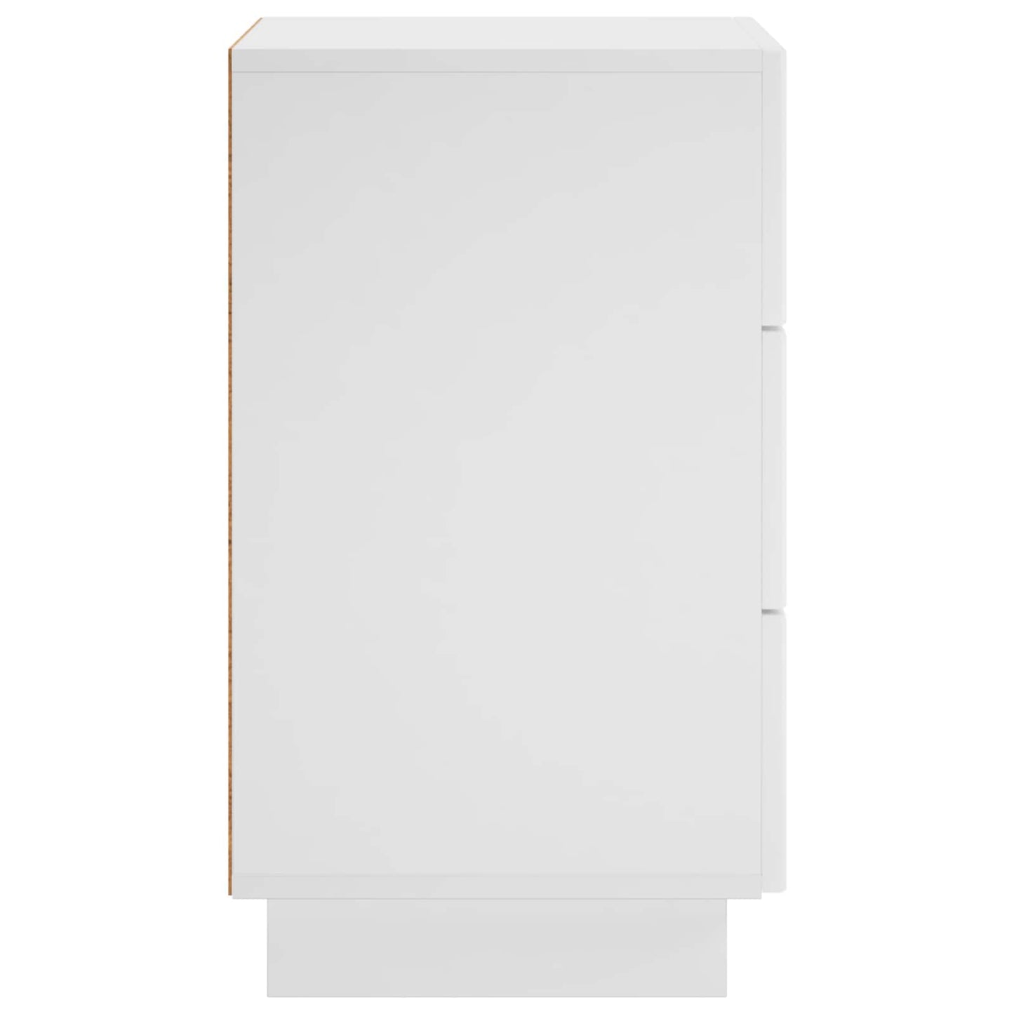 Nattbordskap Hvit 33,5 x 34,5 x 60 cm Konstruert tre