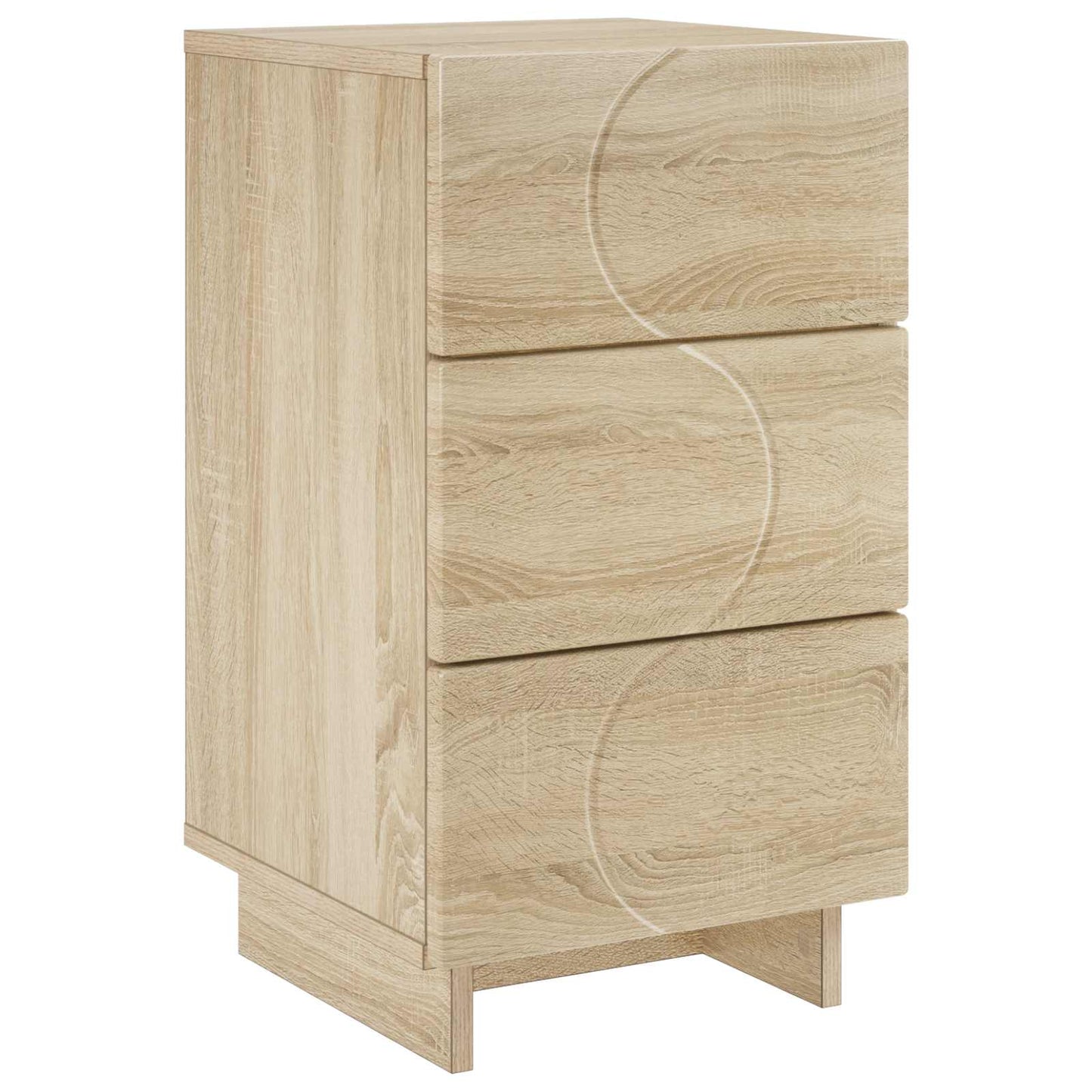 Nattbordskap Sonoma eik 33,5 x 34,5 x 60 cm Konstruert tre