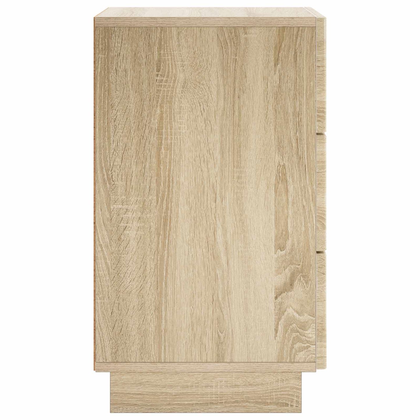 Nattbordskap Sonoma eik 33,5 x 34,5 x 60 cm Konstruert tre