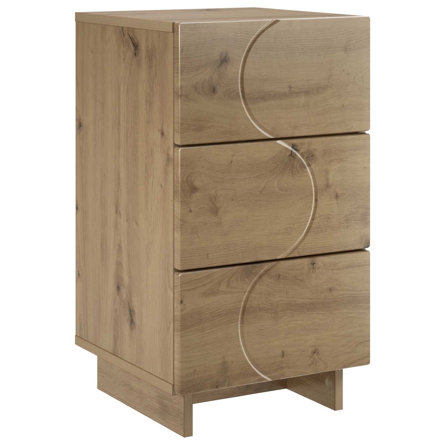 Nattbordskap Artisan eik 33,5 x 34,5 x 60 cm Konstruert tre