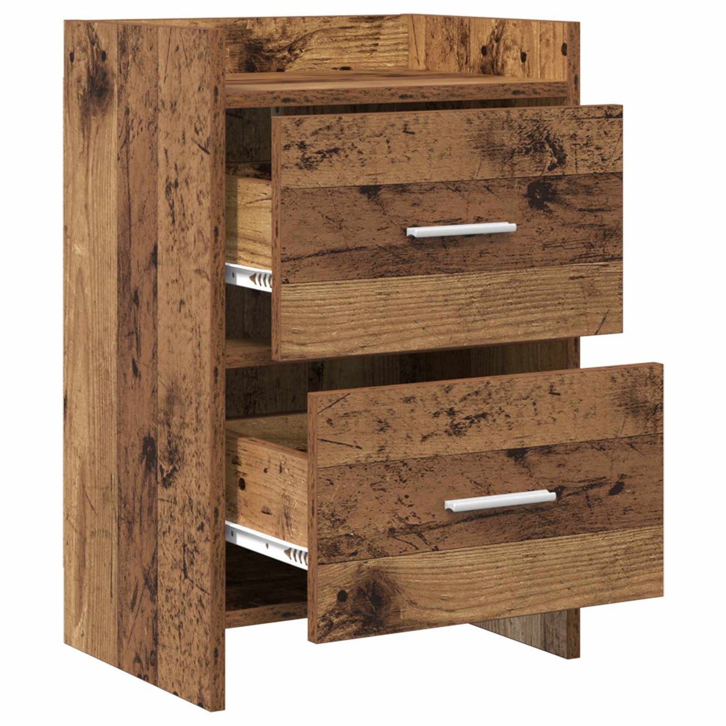 Nattbord Gammelt tre 40 x 30 x 60 cm Konstruert tre