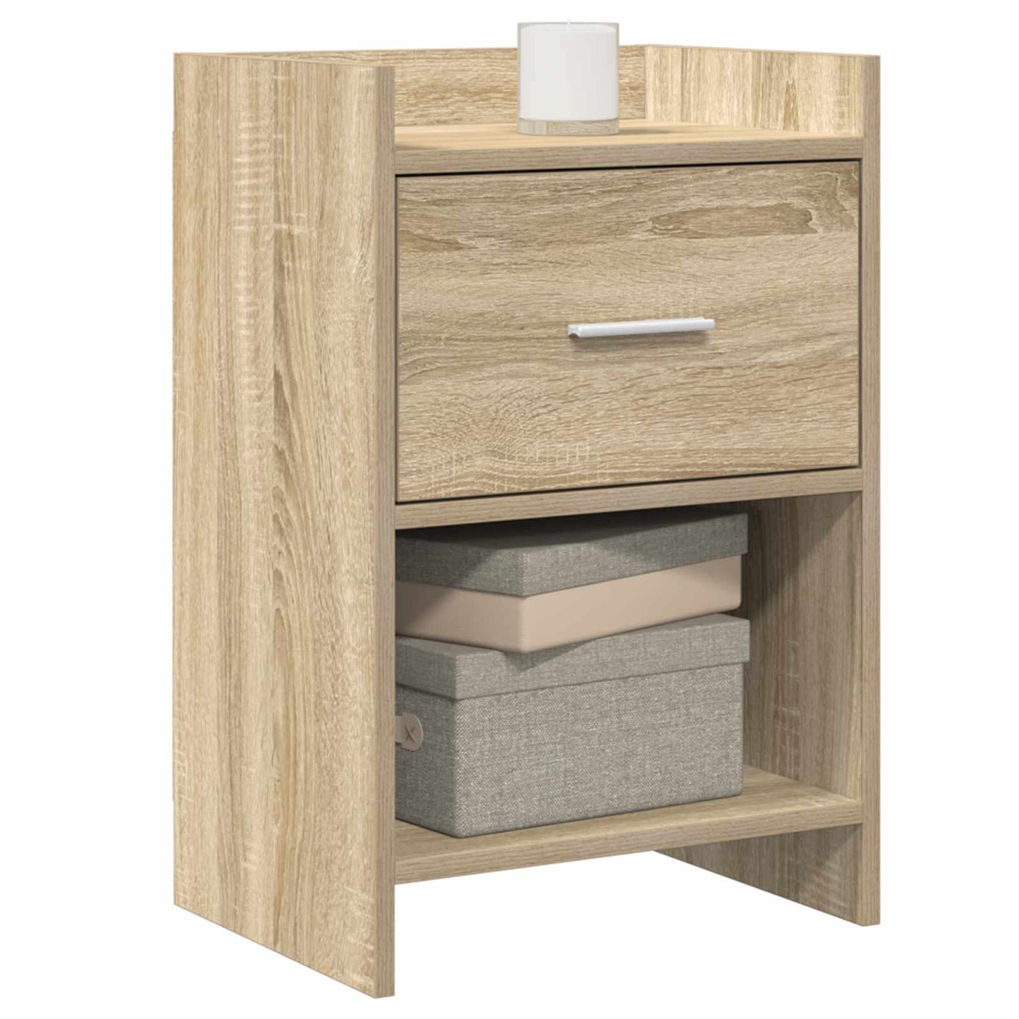 Nattbord Sonoma eik 40 x 30 x 60 cm Konstruert tre