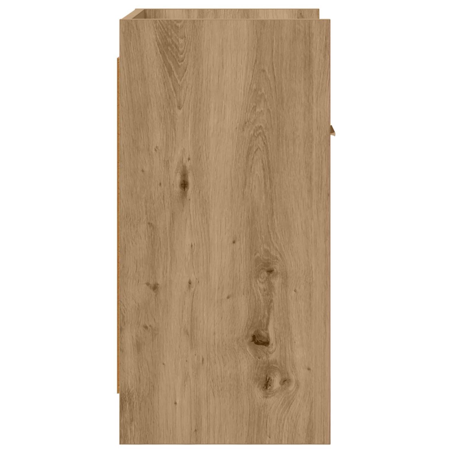Nattbord 2 pcs Artisan eik 40 x 30 x 60 cm Konstruert tre