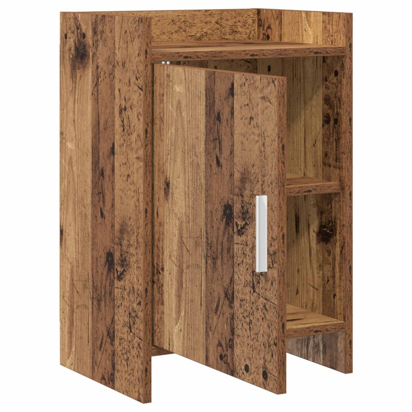 Nattbord 2 pcs Gammelt tre 40 x 30 x 60 cm Konstruert tre