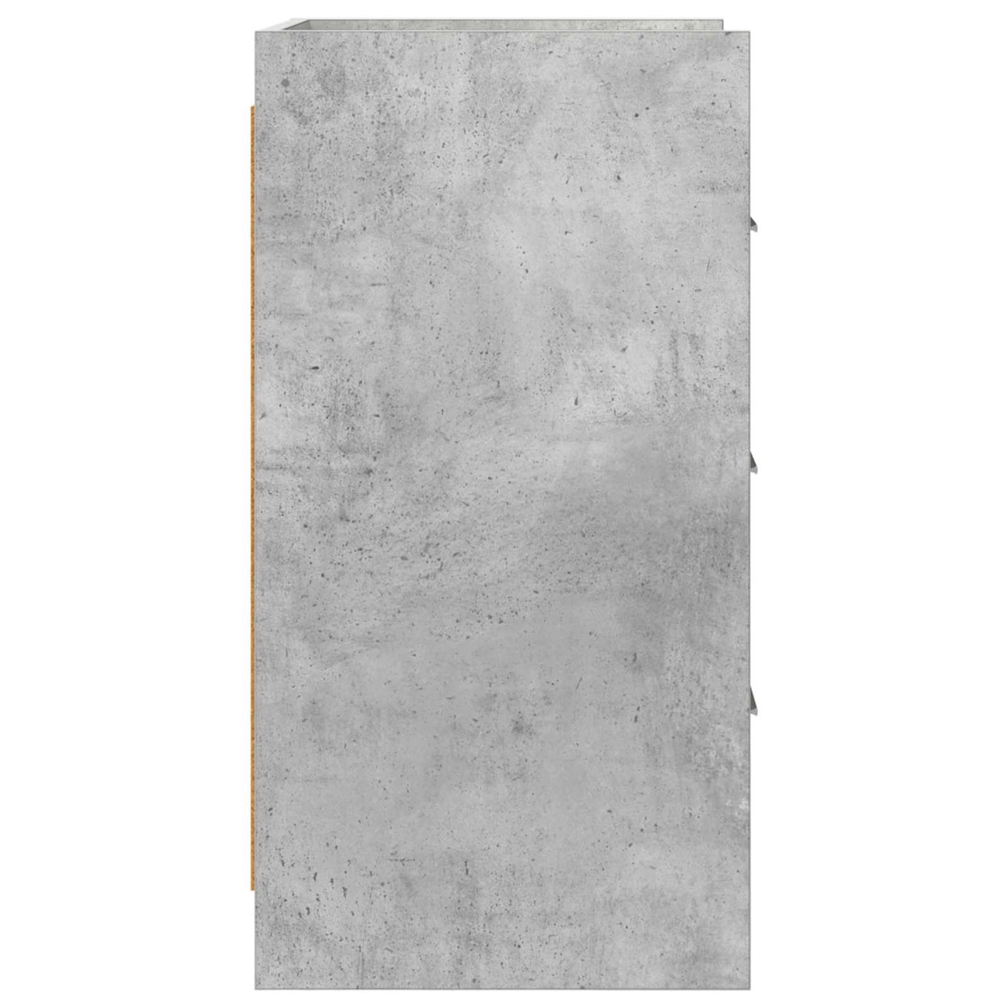 Nattbord Betonggrå 40 x 36 x 70 cm Konstruert tre
