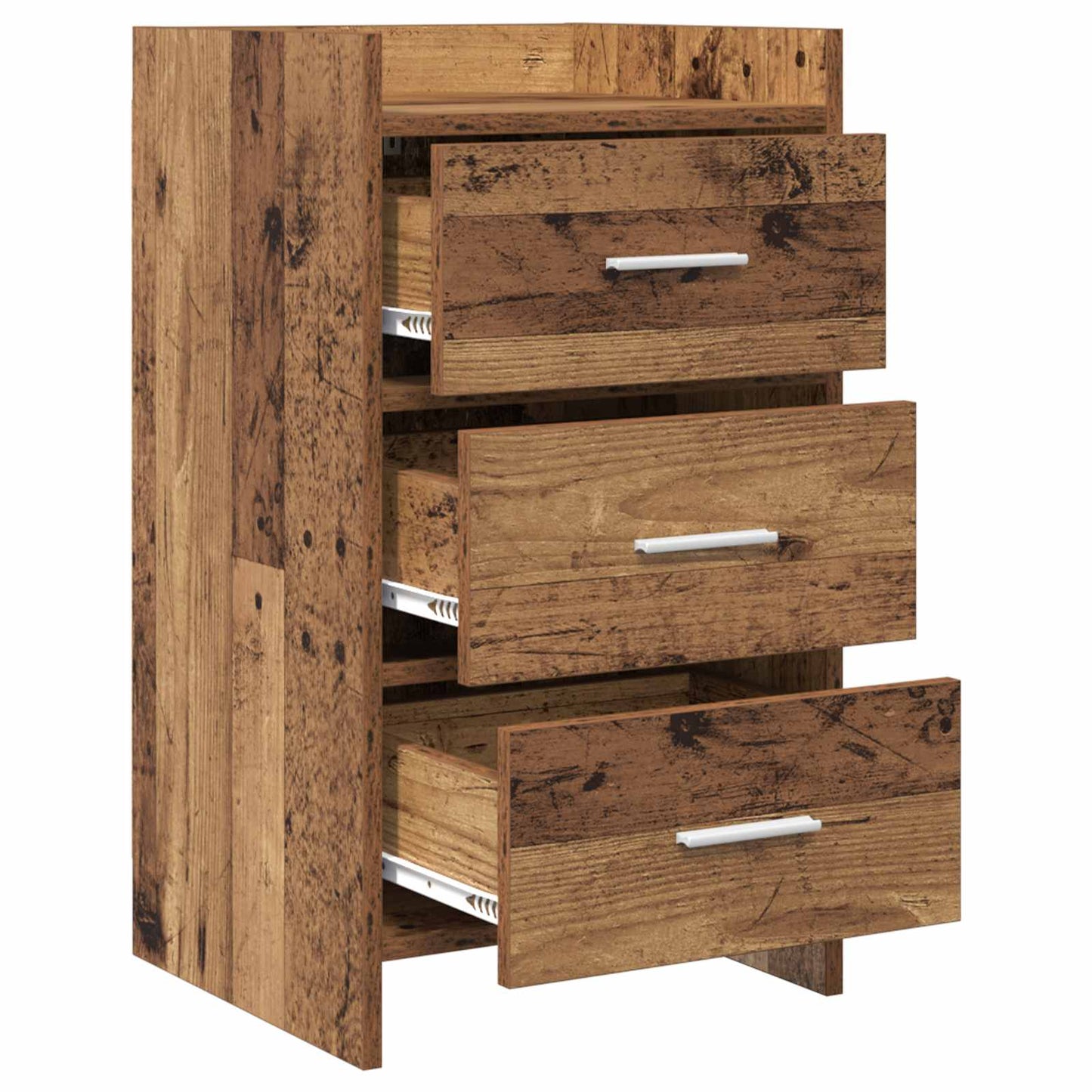 Nattbord Gammelt tre 40 x 36 x 70 cm Konstruert tre
