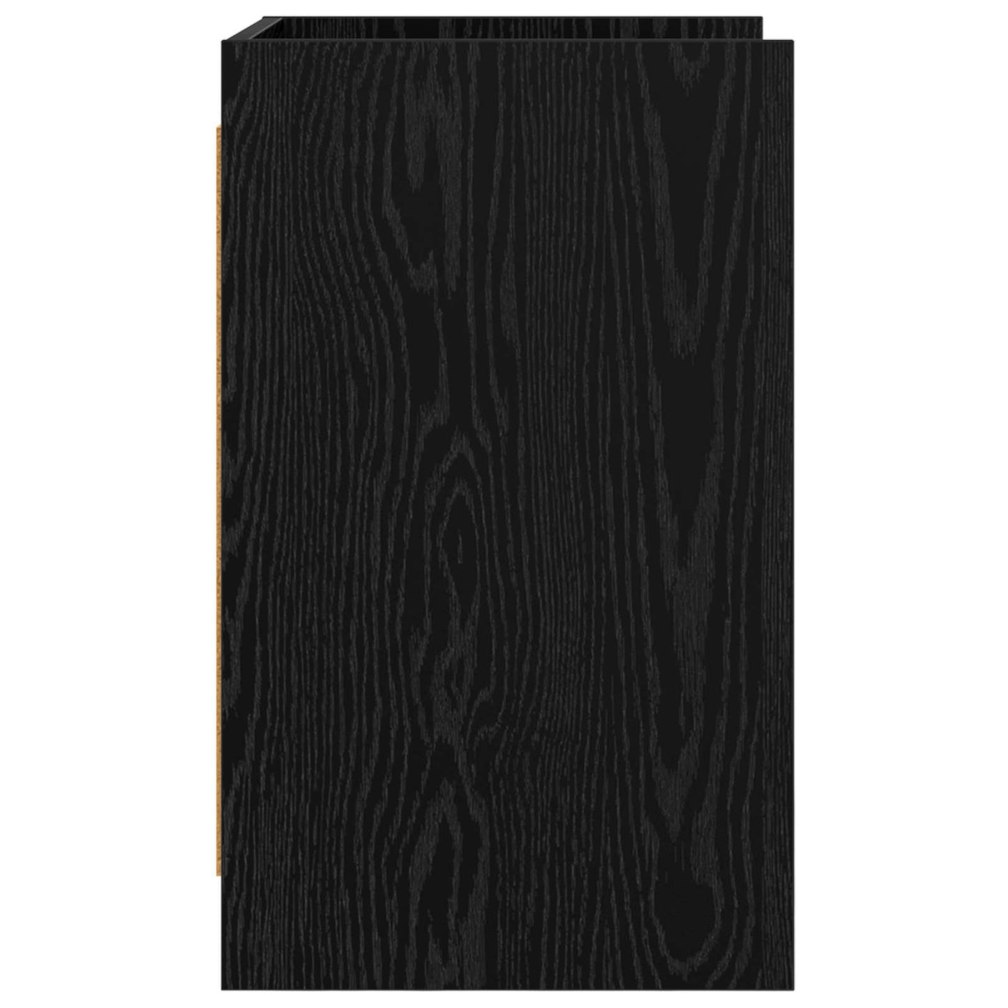 Nattbord Svart eik 40 x 36 x 60 cm Konstruert tre