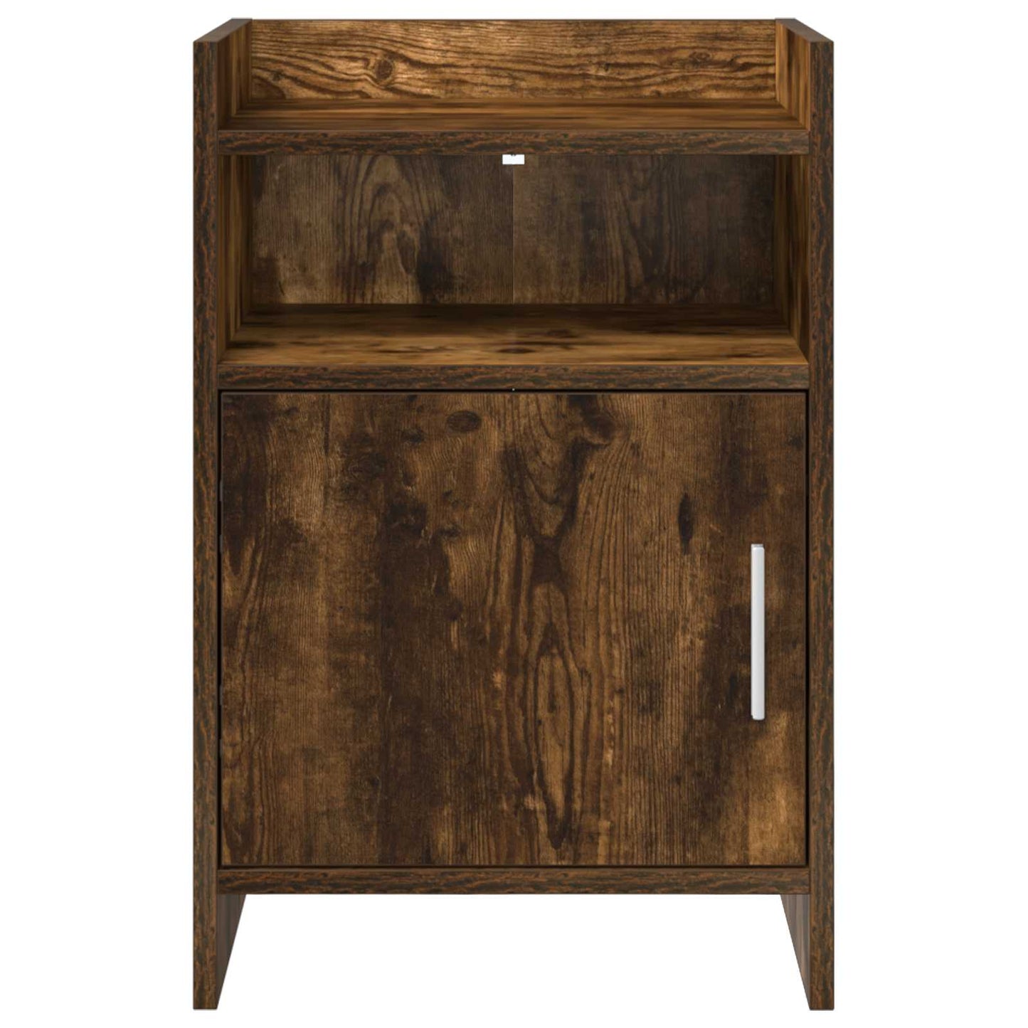 Nattbord 2 pcs Røkt Eik 40 x 36 x 60 cm Konstruert tre