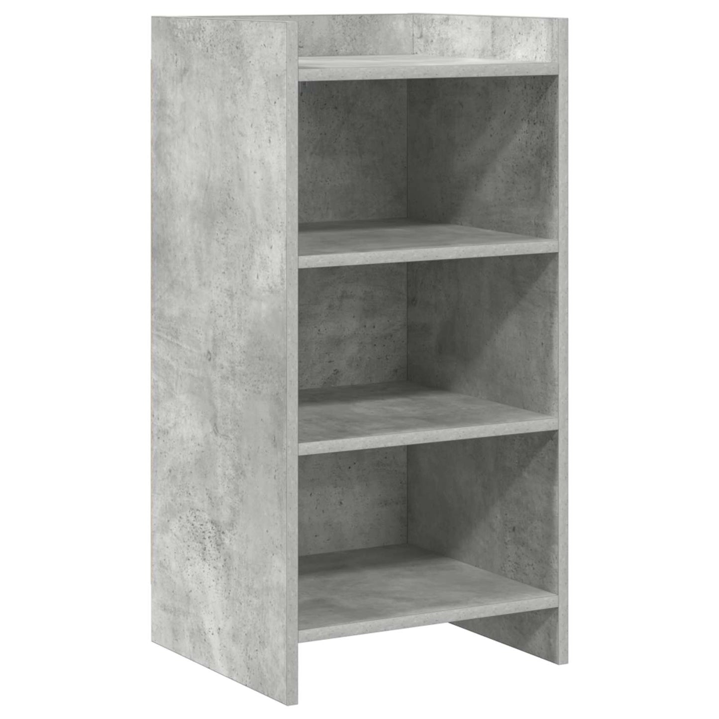 Serviesskap Betonggrå 40 x 36 x 80 cm Konstruert tre