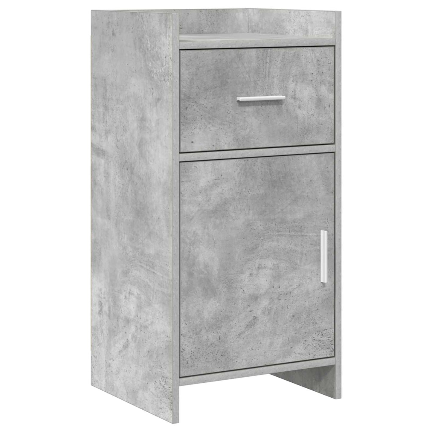 Serviesskap Betonggrå 40 x 36 x 80 cm Konstruert tre