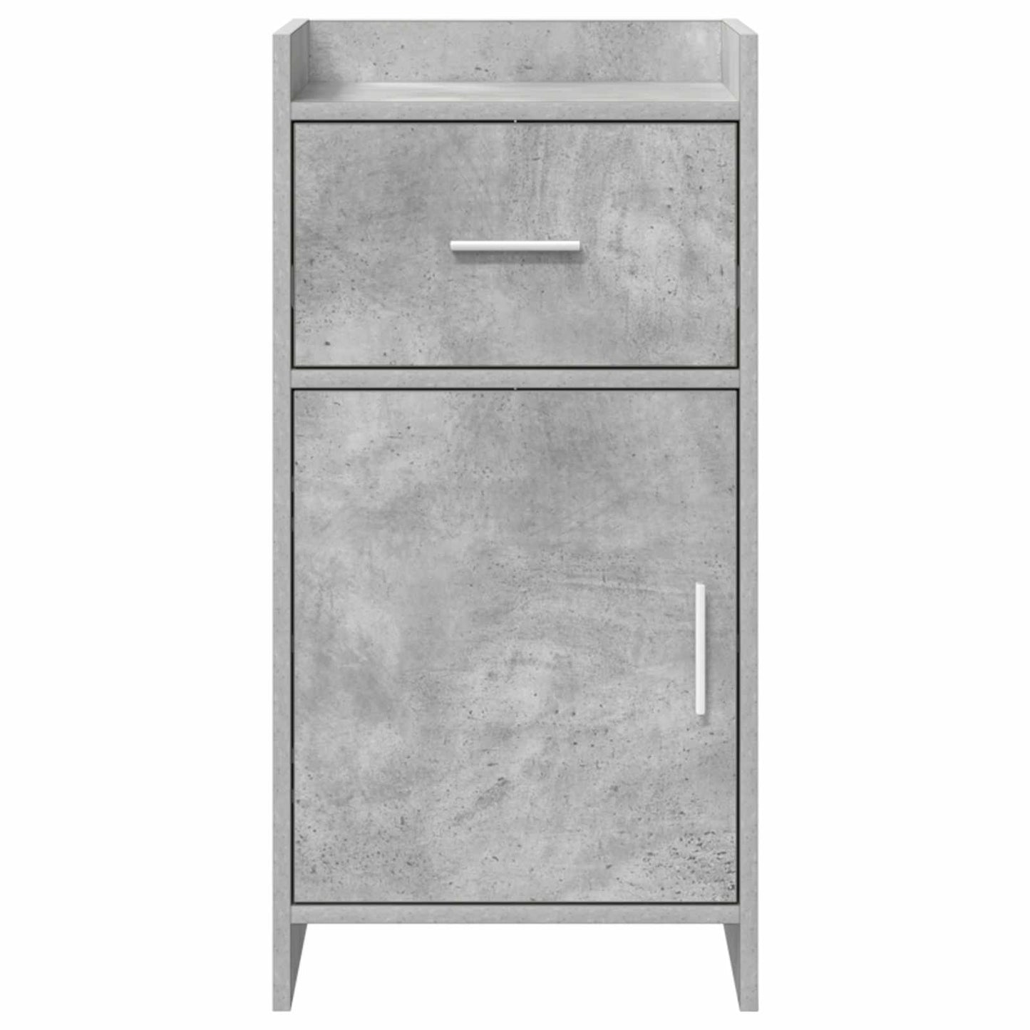 Serviesskap Betonggrå 40 x 36 x 80 cm Konstruert tre