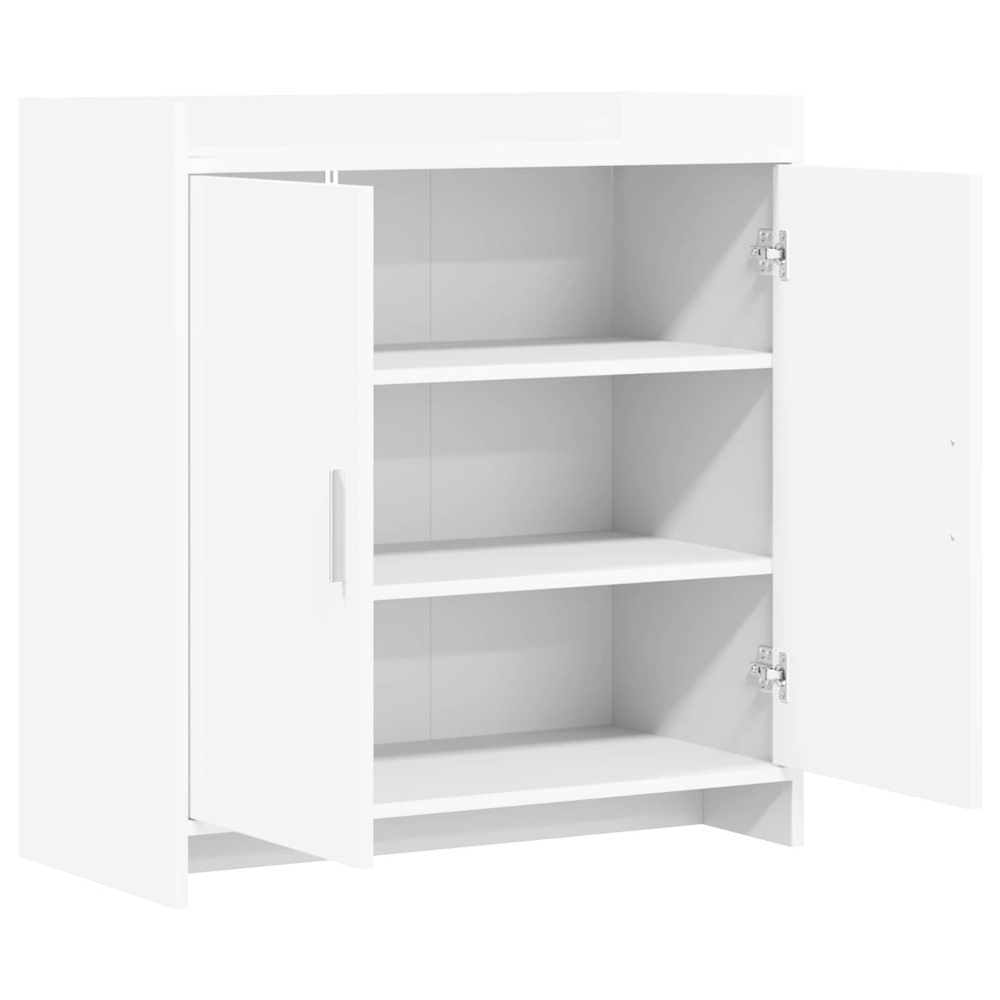 Serviesskap Hvit 72 x 36 x 80 cm Konstruert tre