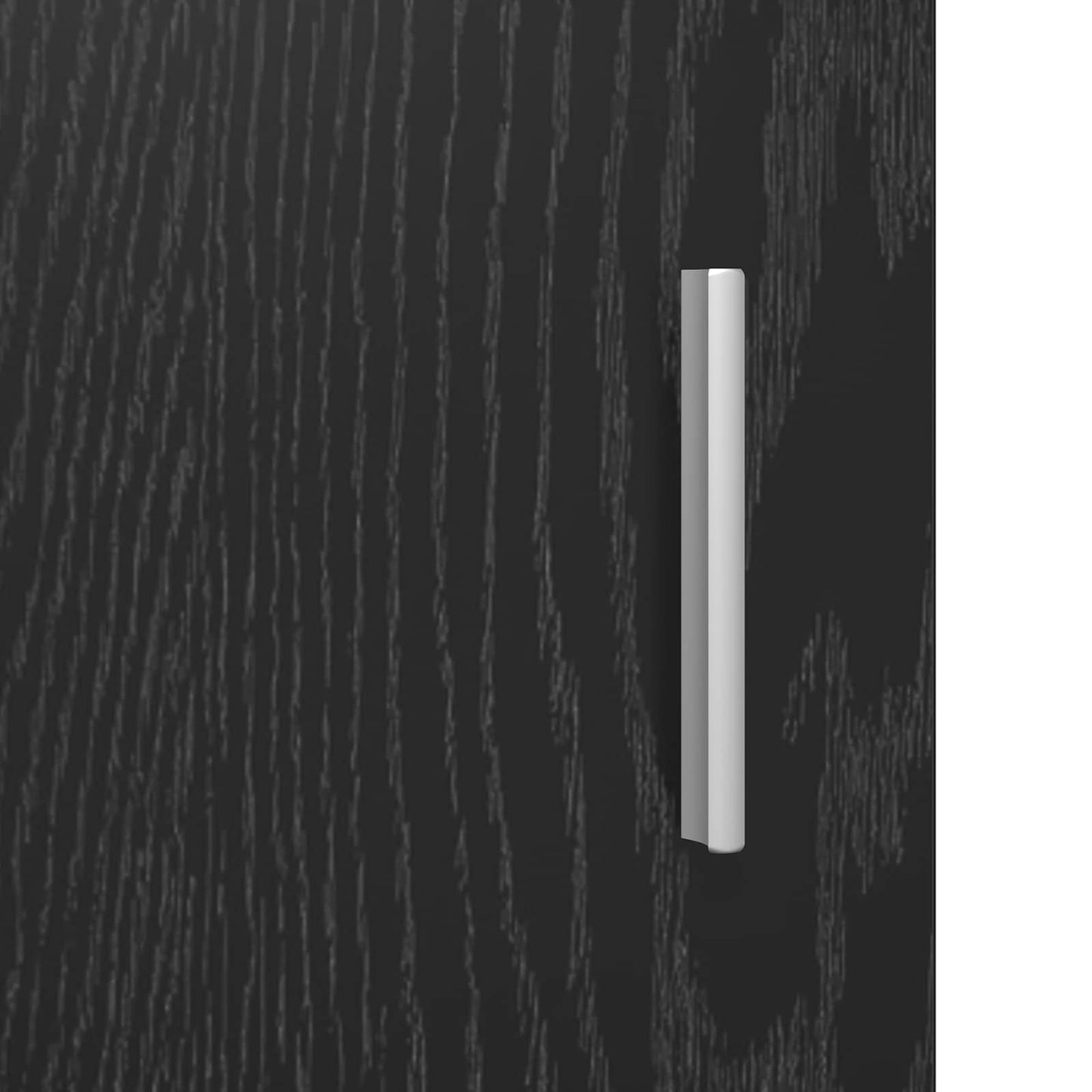 Serviesskap Svart eik 72 x 36 x 80 cm Konstruert tre