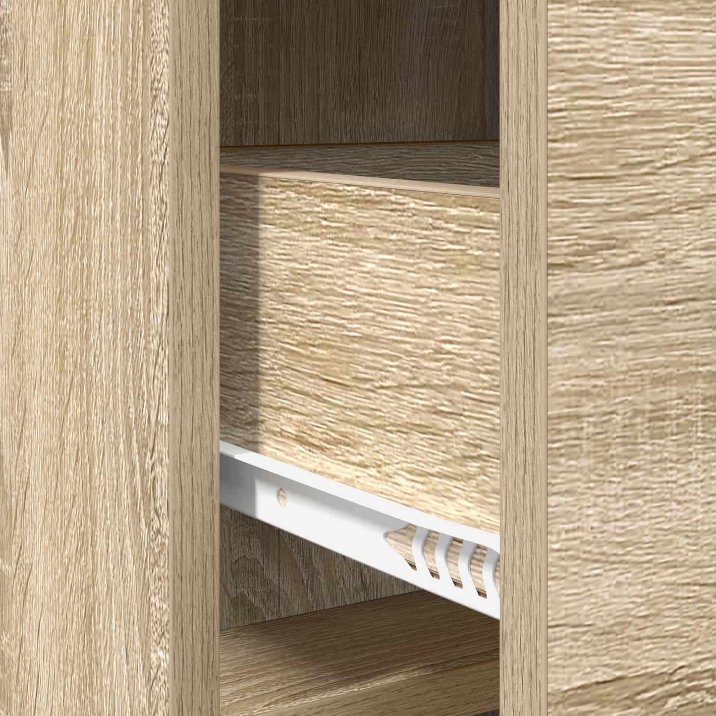 Serviesskap Sonoma eik 75 x 33 x 80 cm Konstruert tre