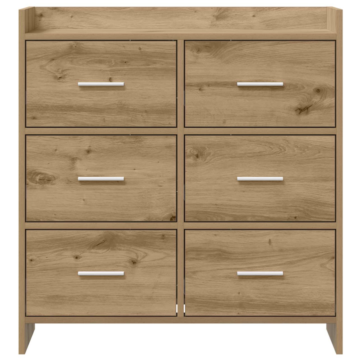 Serviesskap Artisan eik 75 x 33 x 80 cm Konstruert tre