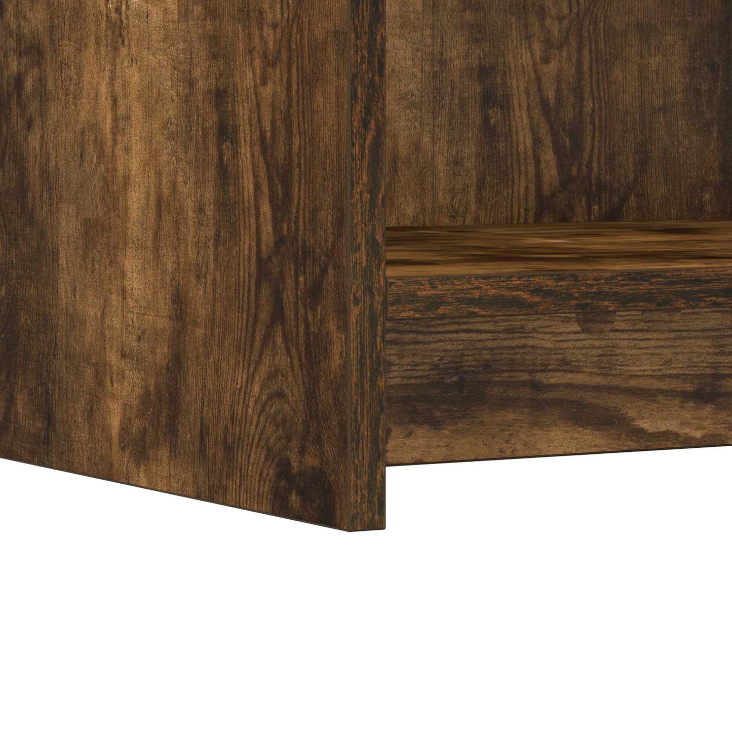 Serviesskap Røkt Eik 75 x 36 x 80 cm Konstruert tre