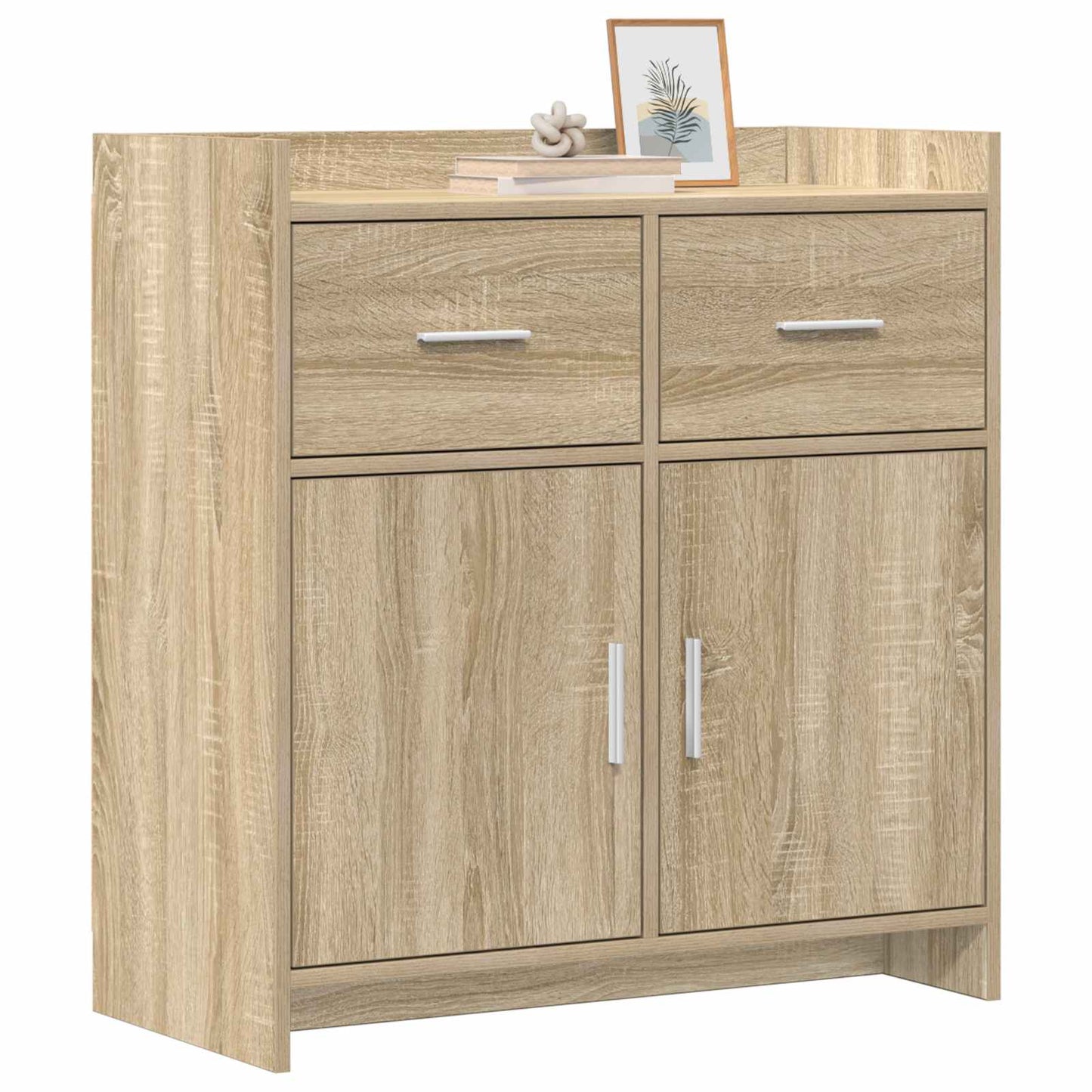 Serviesskap Sonoma eik 75 x 36 x 80 cm Konstruert tre