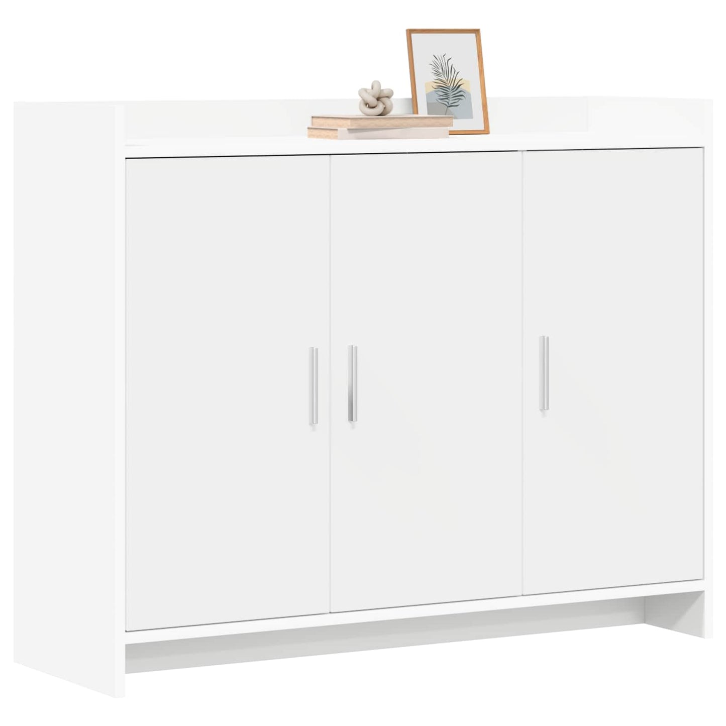 Serviesskap Hvit 98,5 x 33 x 80 cm Konstruert tre