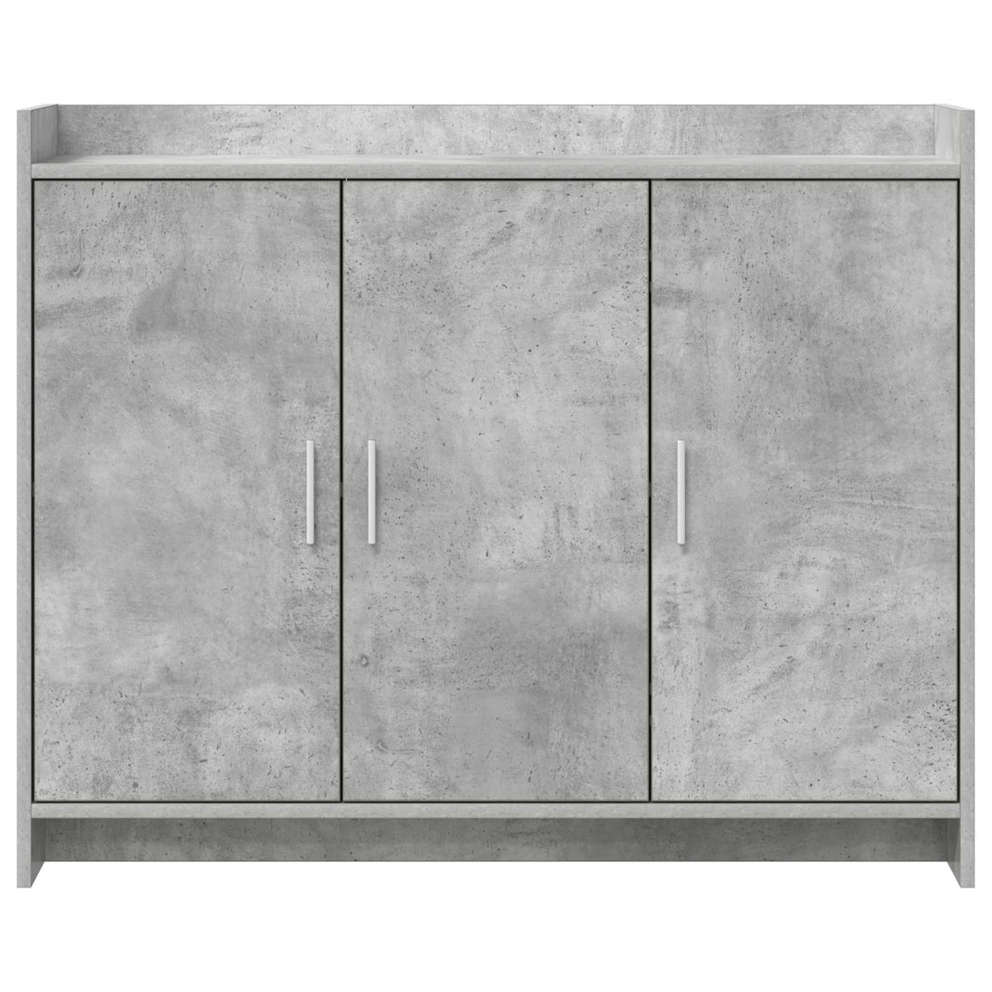Serviesskap Betonggrå 98,5 x 33 x 80 cm Konstruert tre