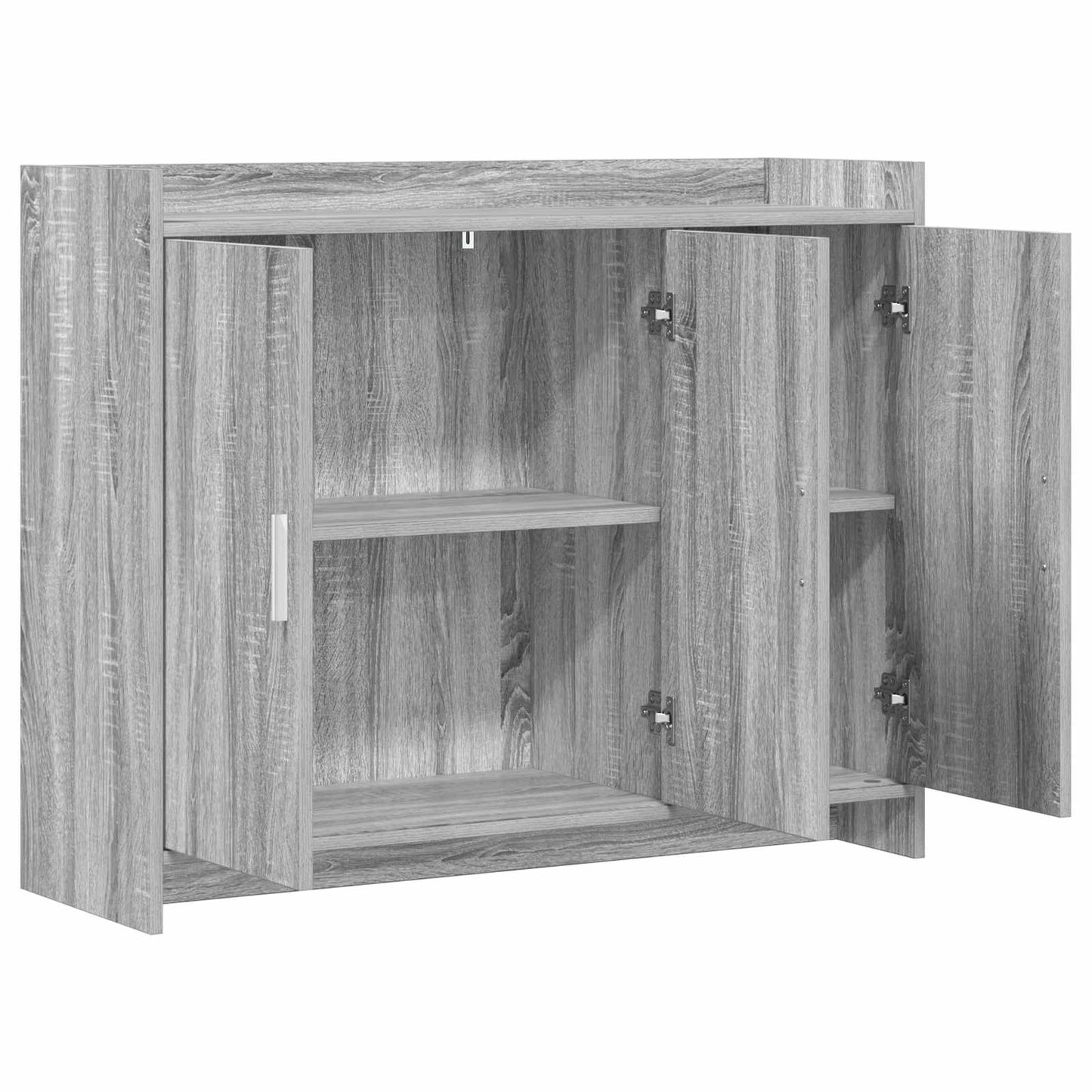 Serviesskap Grå Sonoma 98,5 x 33 x 80 cm Konstruert tre