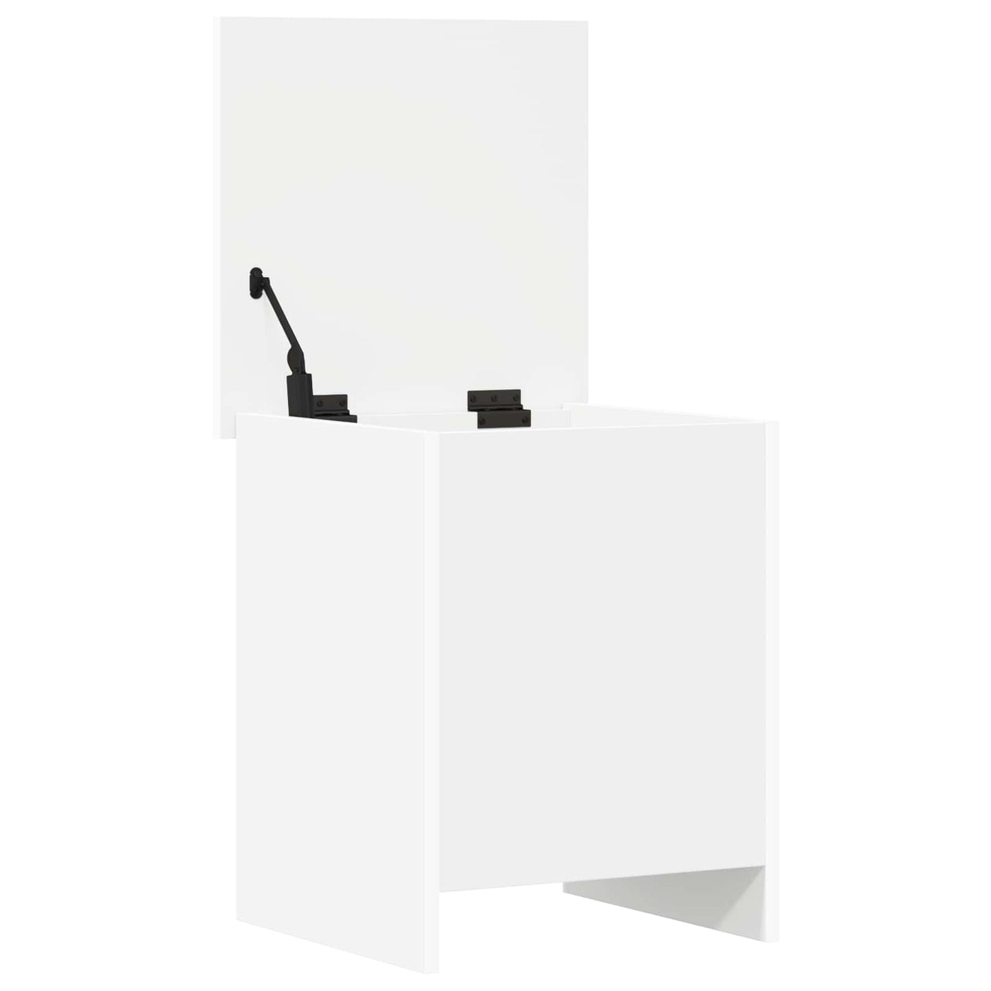 Oppbevaringskiste Hvit 40 x 40 x 50 cm Konstruert tre
