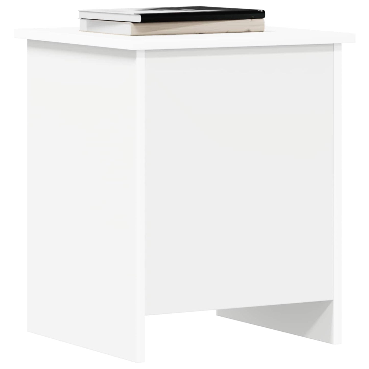 Oppbevaringskiste Hvit 40 x 40 x 50 cm Konstruert tre