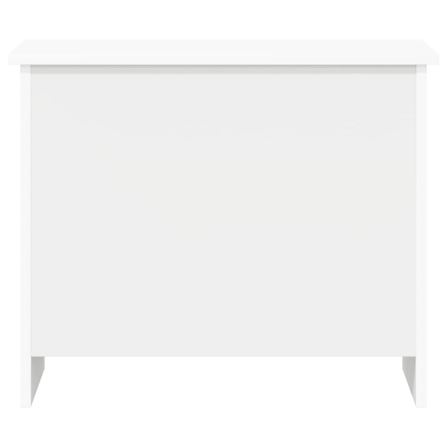 Oppbevaringskiste Hvit 60 x 40 x 50 cm Konstruert tre