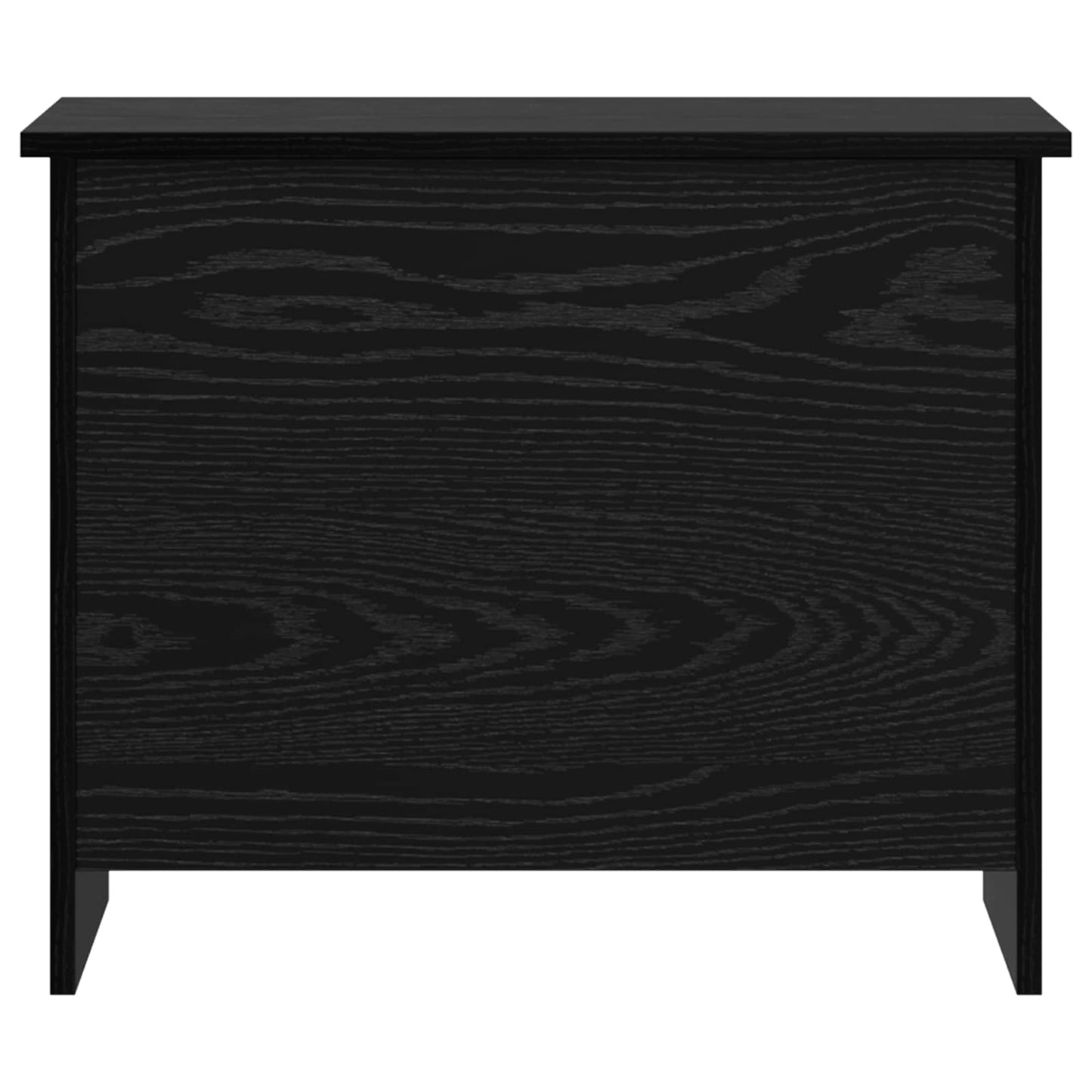 Oppbevaringskiste Svart eik 60 x 40 x 50 cm Konstruert tre