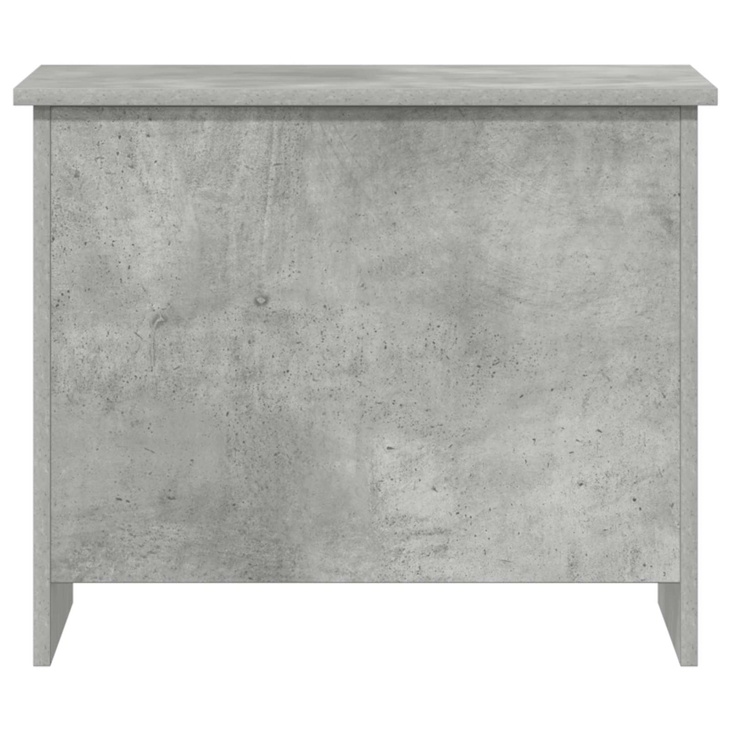 Oppbevaringskiste Betonggrå 60 x 40 x 50 cm Konstruert tre