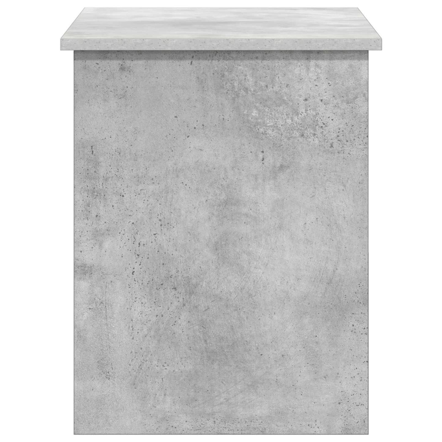 Oppbevaringskiste Betonggrå 80 x 40 x 50 cm Konstruert tre