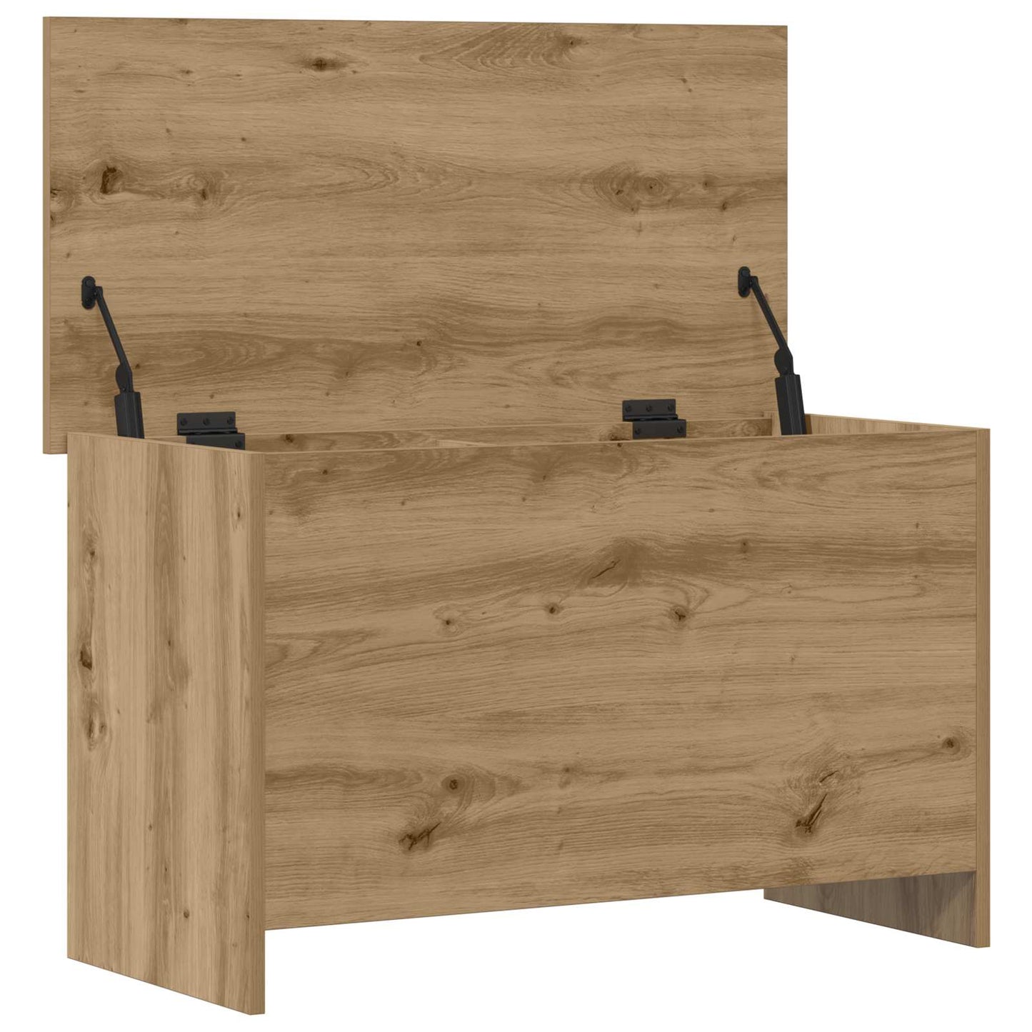 Oppbevaringskiste Artisan eik 80 x 40 x 50 cm Konstruert tre