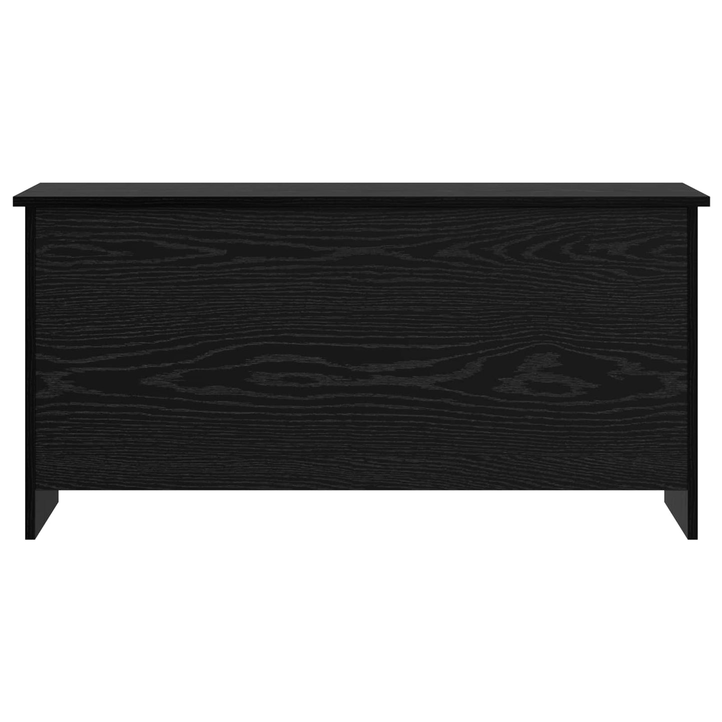 Oppbevaringskiste Svart eik 100 x 40 x 50 cm Konstruert tre