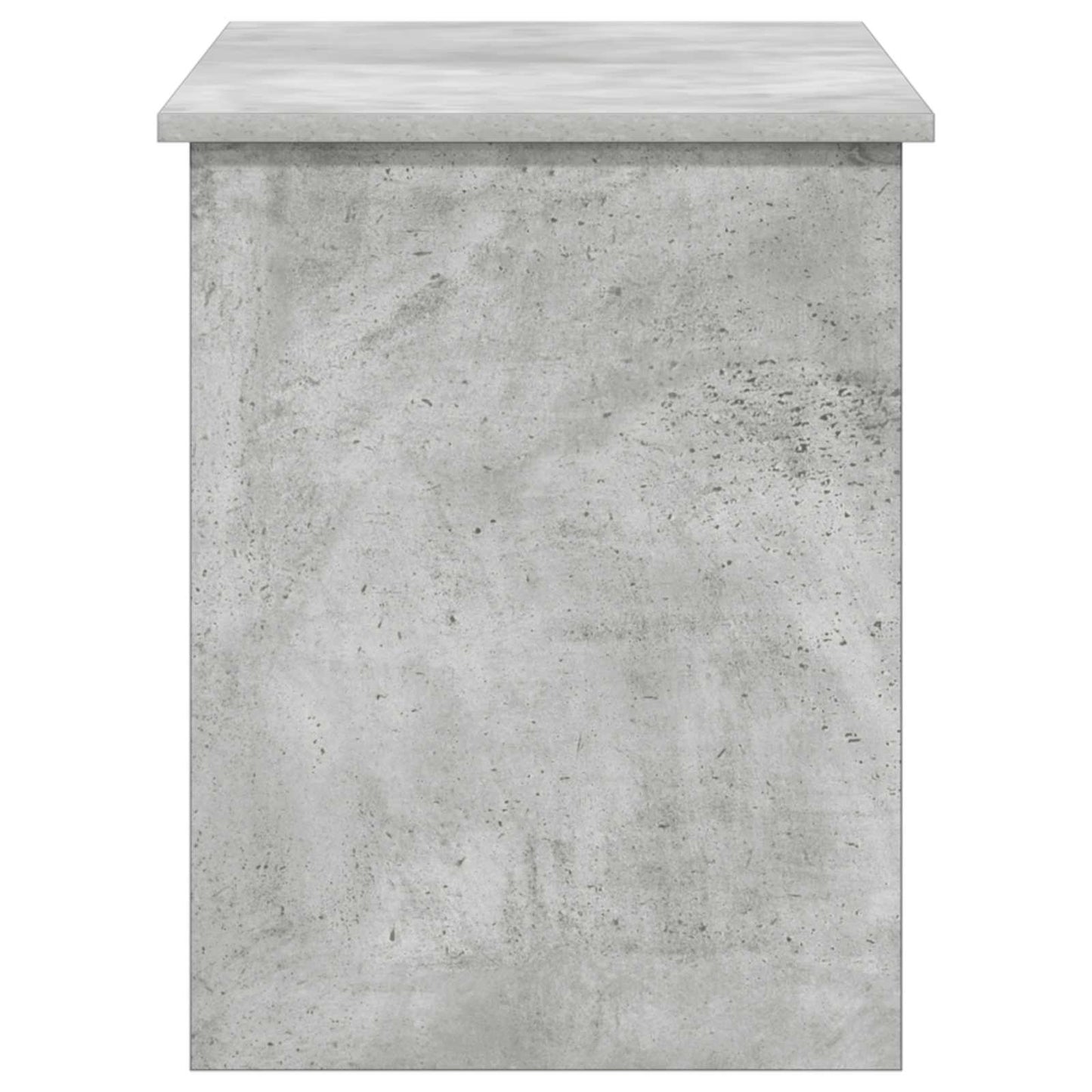 Oppbevaringskiste Betonggrå 100 x 40 x 50 cm Konstruert tre