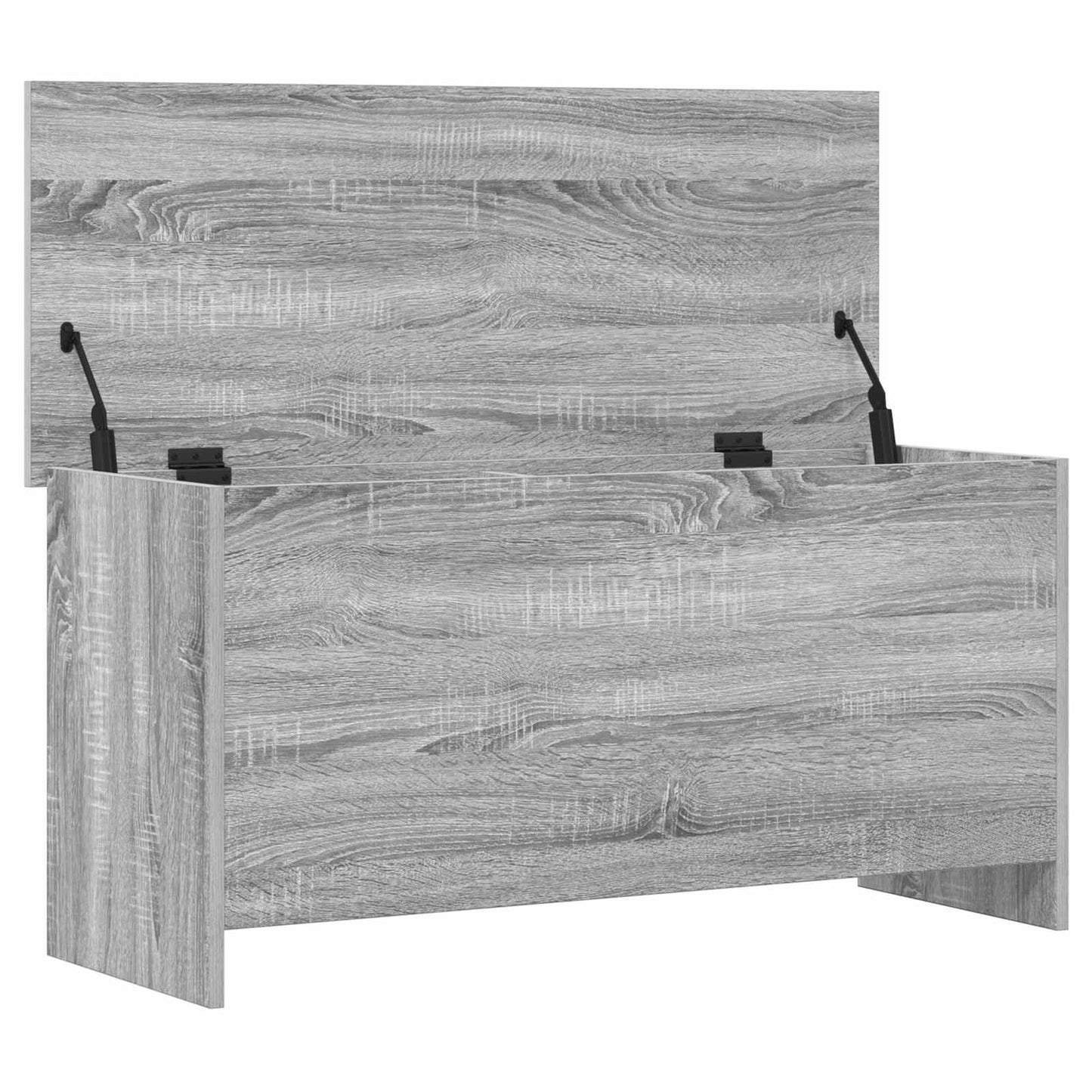 Oppbevaringskiste Grå Sonoma 100 x 40 x 50 cm Konstruert tre