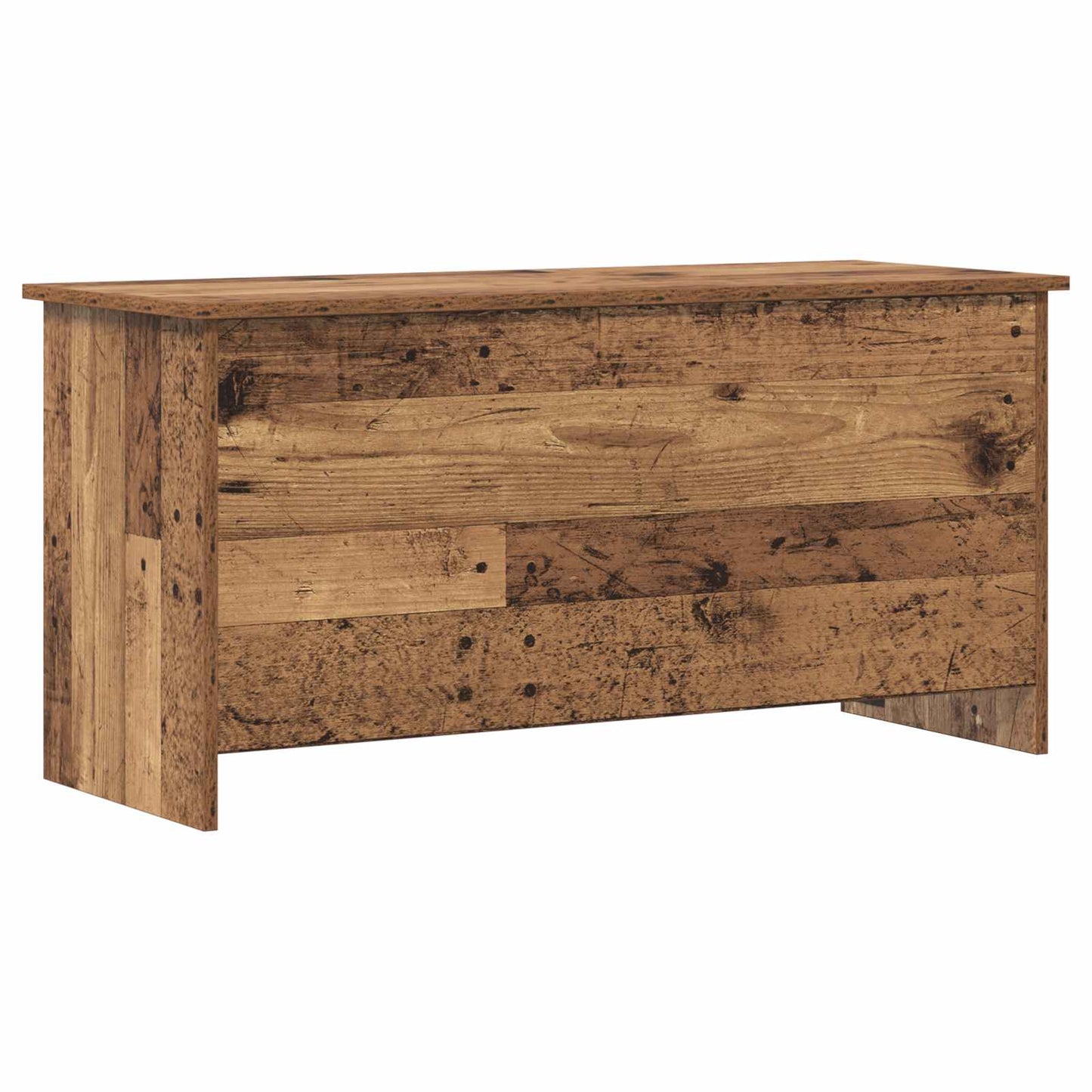 Oppbevaringskiste Gammelt tre 100 x 40 x 50 cm Konstruert tre