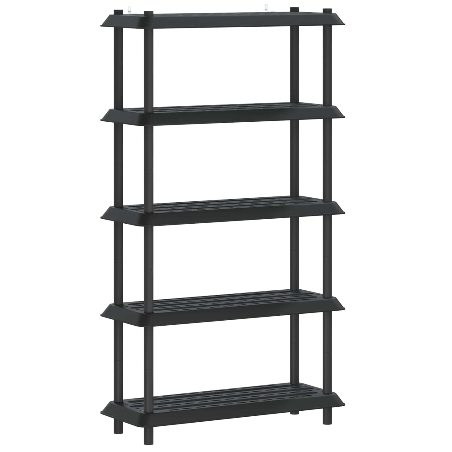 Hyllesystem 5 nivåer 100 x 40 x 177 cm PP Antrasitt