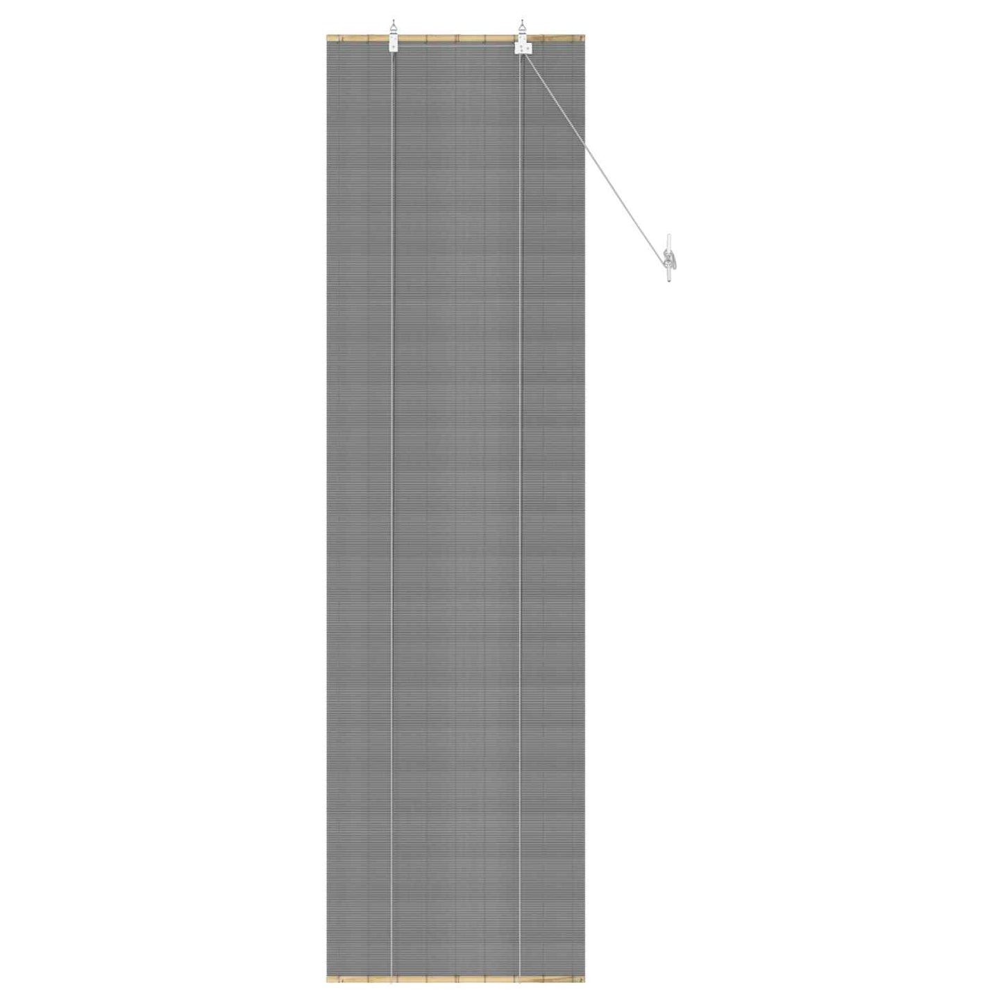 Rullegardin Grå 40 x 220 cm Bambus