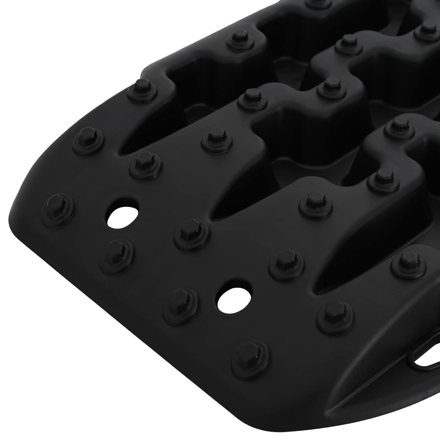 Traction Board 2 pcs Svart 57,5x30,5x5,5 cm Forsterket nylon