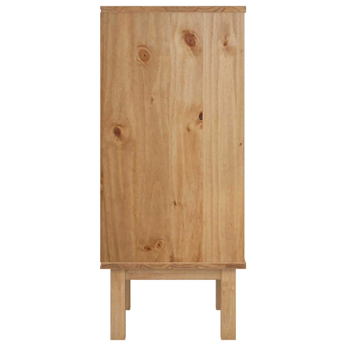 Kommode med skuff OTTA Svart 45 x 39 x 90 cm Heltre furu