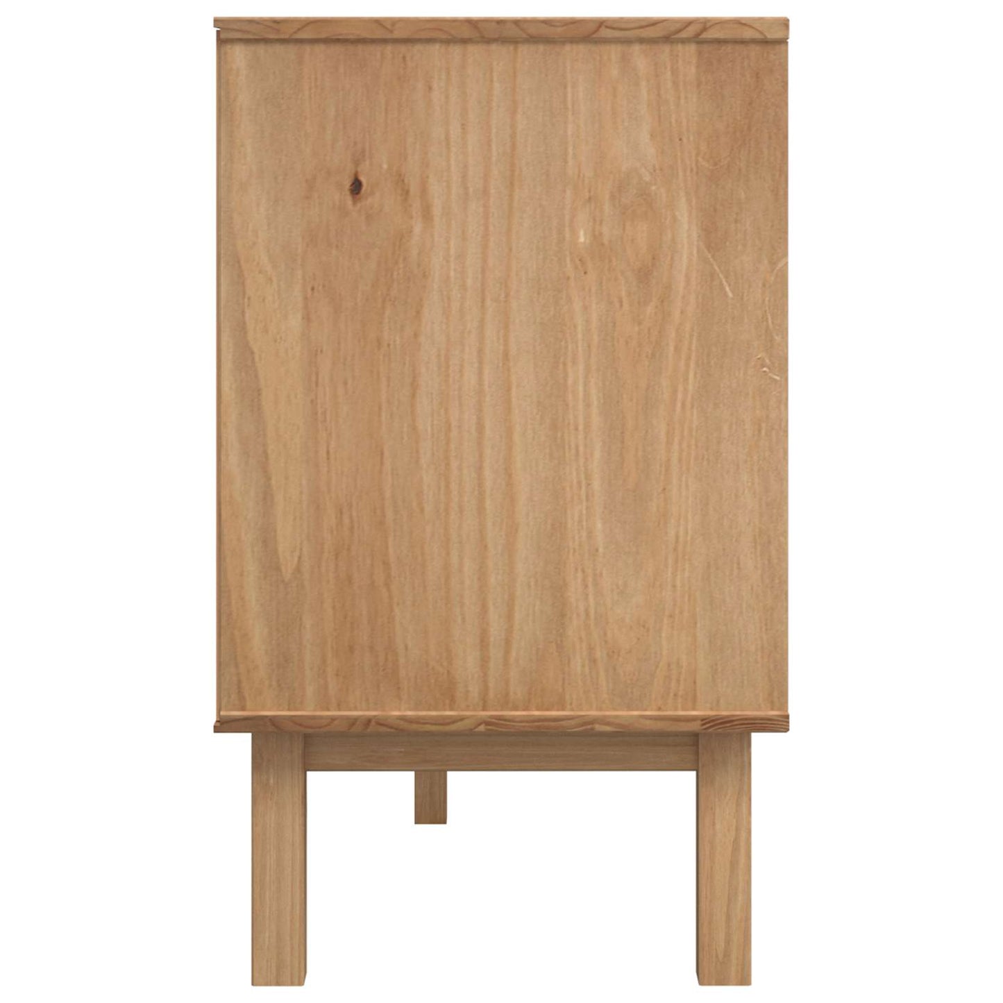 Serviesskap OTTA Brun og svart 114 x 43 x 73,5 cm