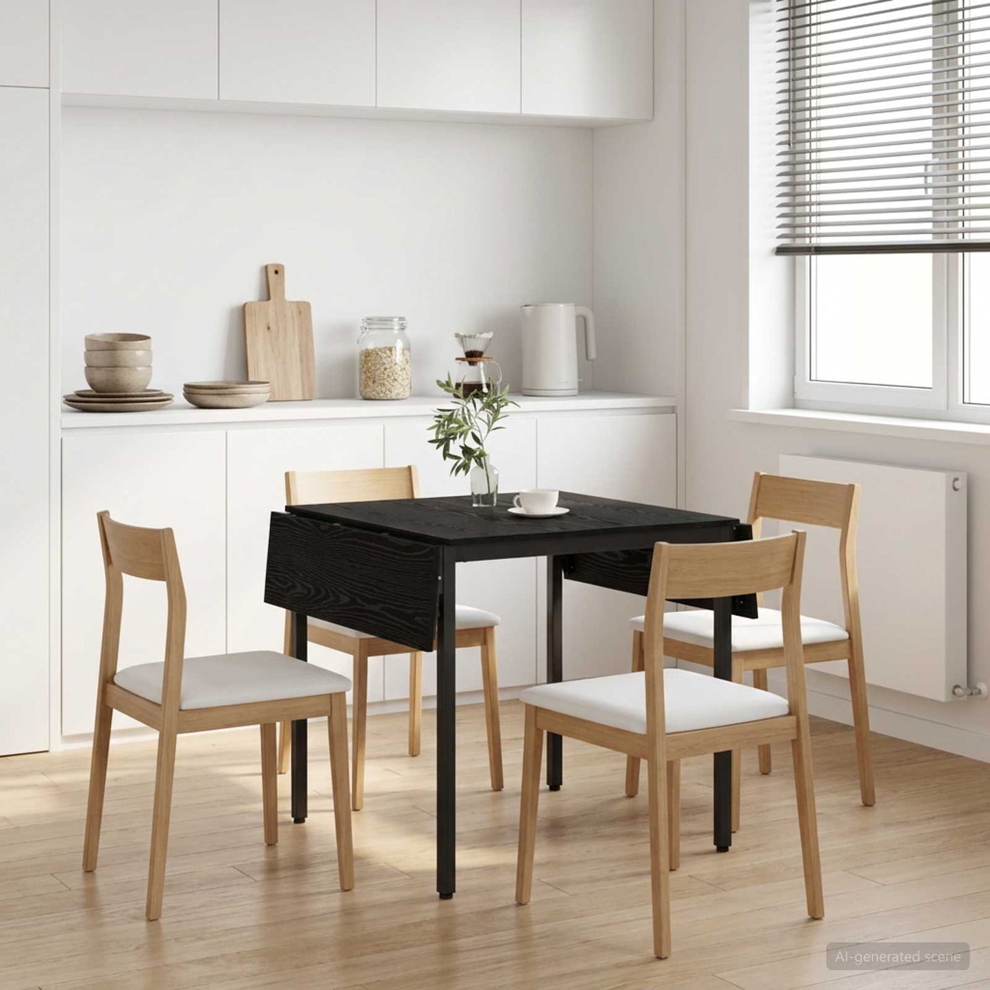 Utvidbart spisemøbel 120 x 81,5 x 75 cm Konstruert tre