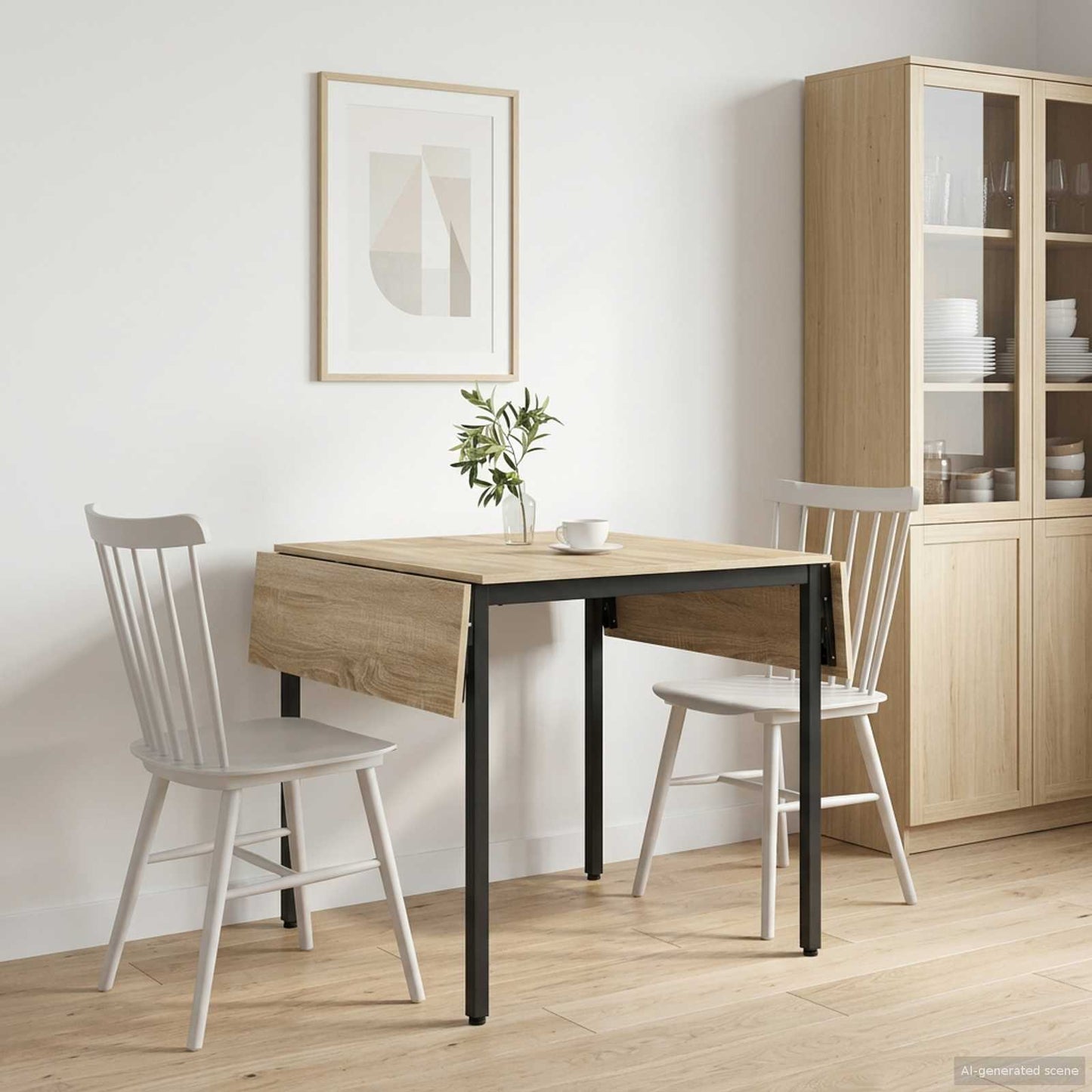 Utvidbart spisemøbel 120 x 81,5 x 75 cm Konstruert tre